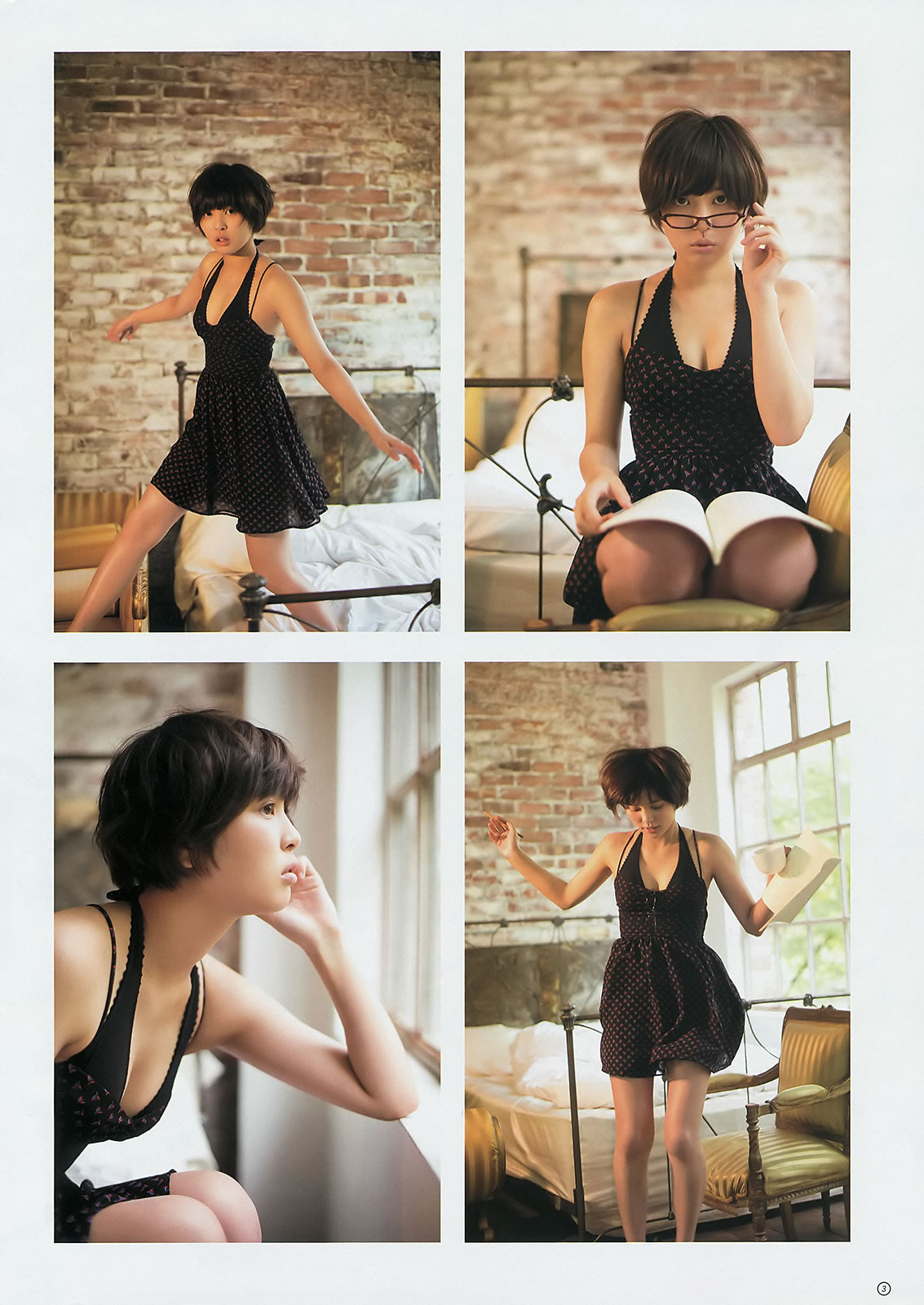 [Weekly Young Jump]高清写真图2014 No.28 29 川栄李奈 桥本真帆 高嶋菜七 日南响子 荒井萌