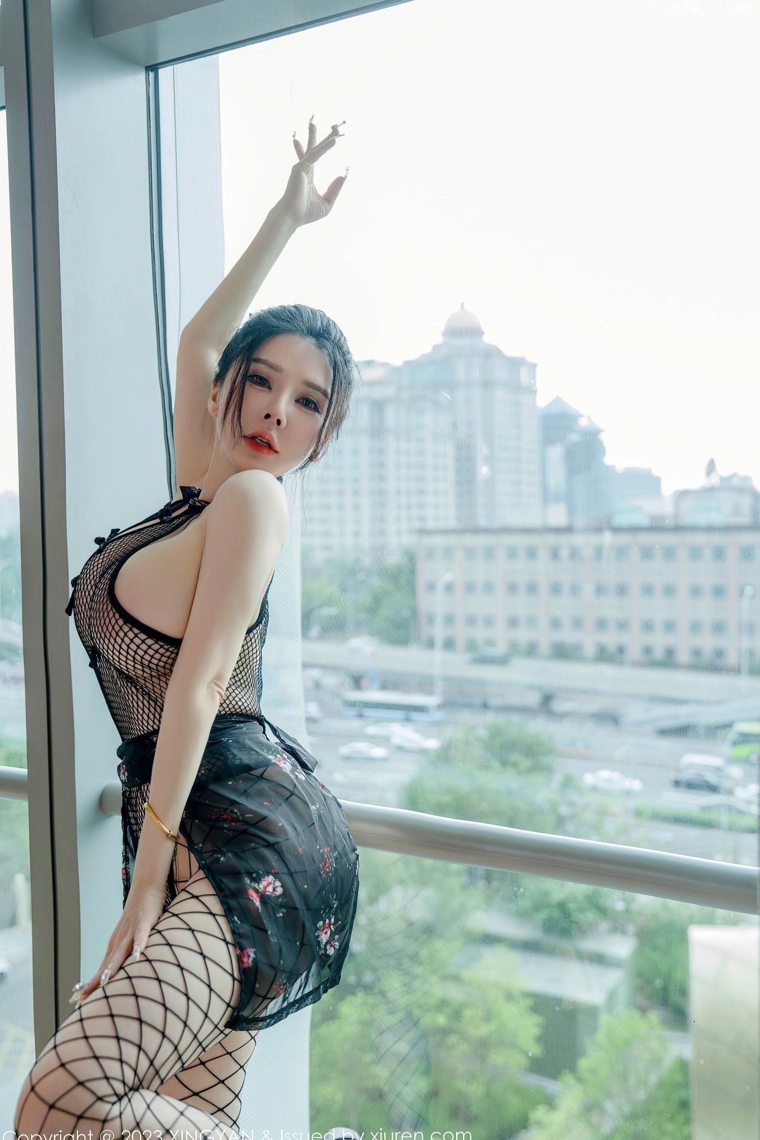 Gallery - XingYan星颜社- Star Face -207-潘娇娇-黑丝网透视内衣-2023.08.22 - 无圣光大尺度星颜社- Star Face  潘娇娇女神私房照_秀色女神 - image 10
