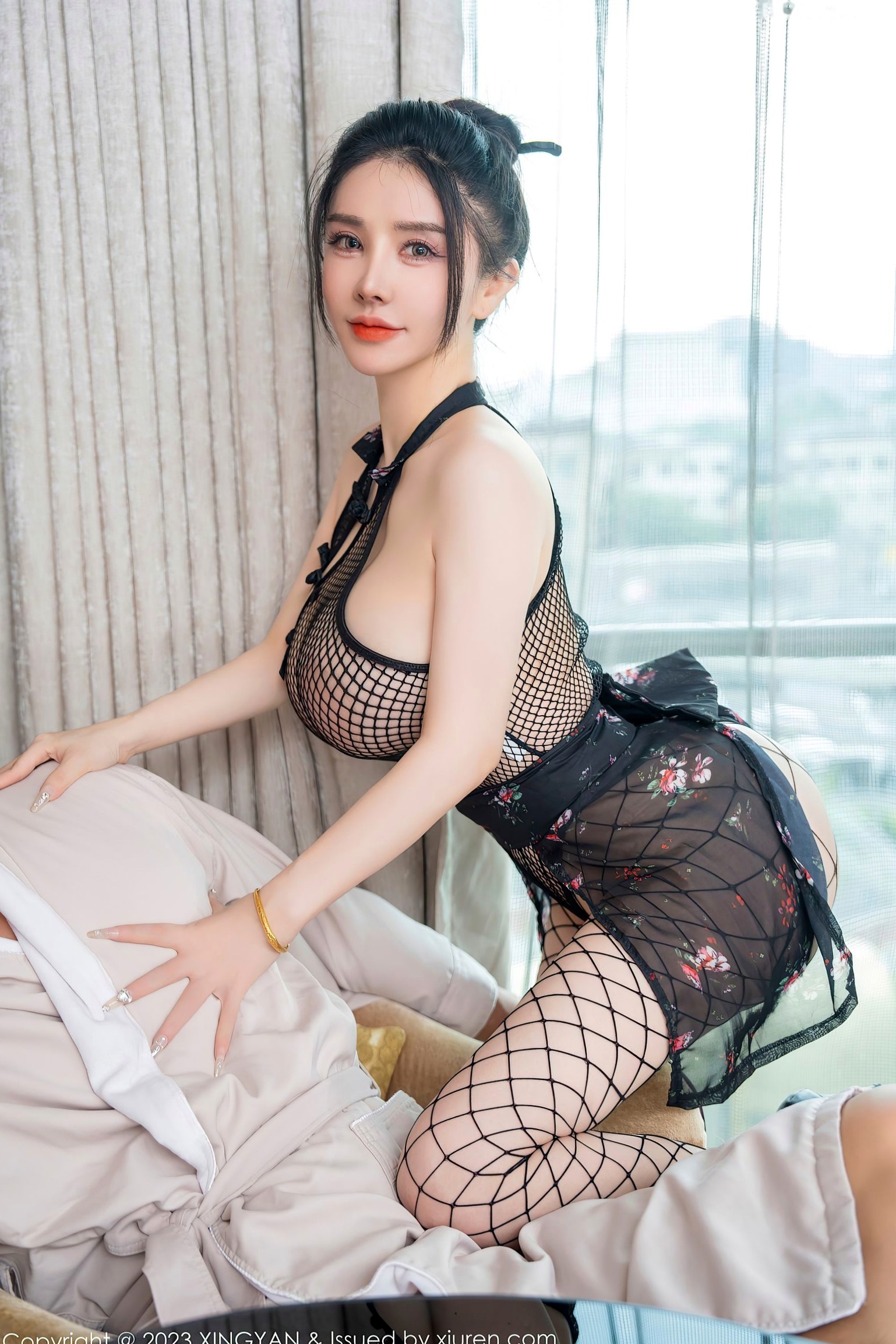 Gallery - XingYan星颜社- Star Face -207-潘娇娇-黑丝网透视内衣-2023.08.22 - 无圣光大尺度星颜社- Star Face  潘娇娇女神私房照_秀色女神 - image 31