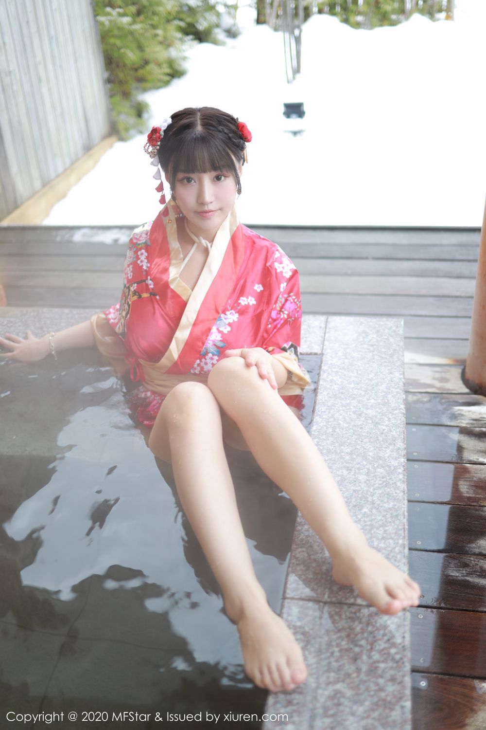 [MFStar]高清写真图 2020.01.03 VOL.249 朱可儿Flower