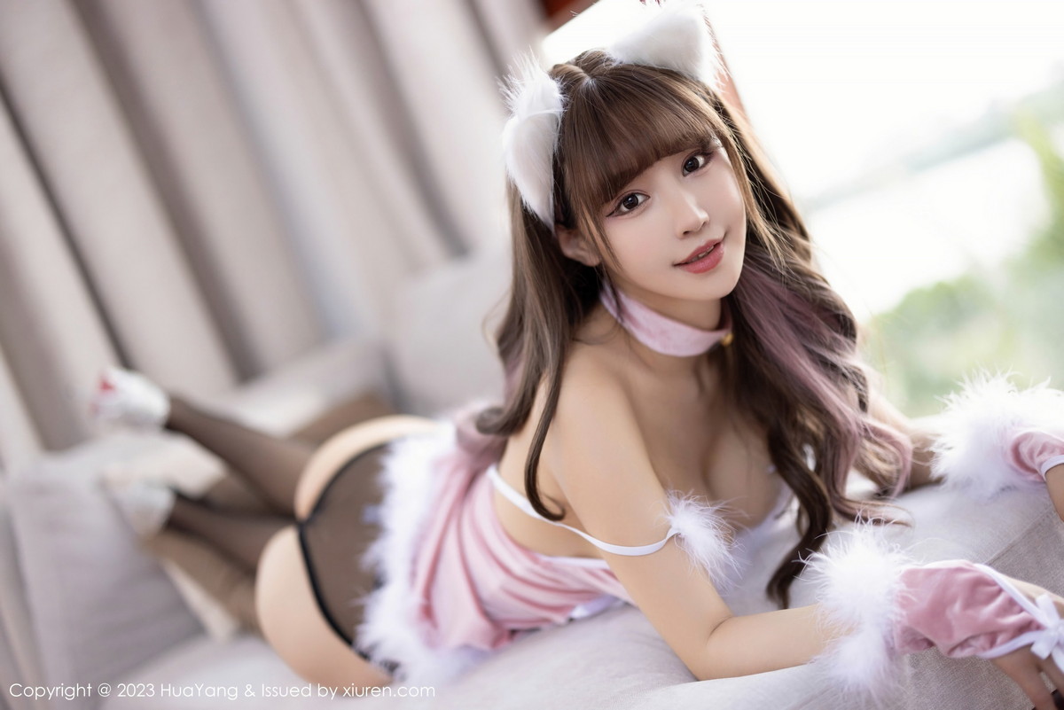 [HuaYang]高清写真图 2023.02.02 VOL.526 朱可儿Flora 黑丝美腿