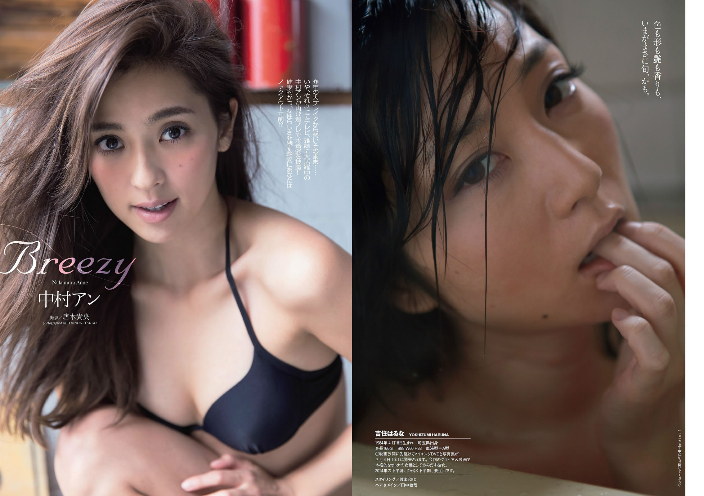 [Weekly Playboy]高清写真图2014 No.23 中村アン 吉住はるな 向井地美音 小岛瑠璃子 おかもとまり 桥本マナミ 青山ひかる 阿部乃みく 横山美雪