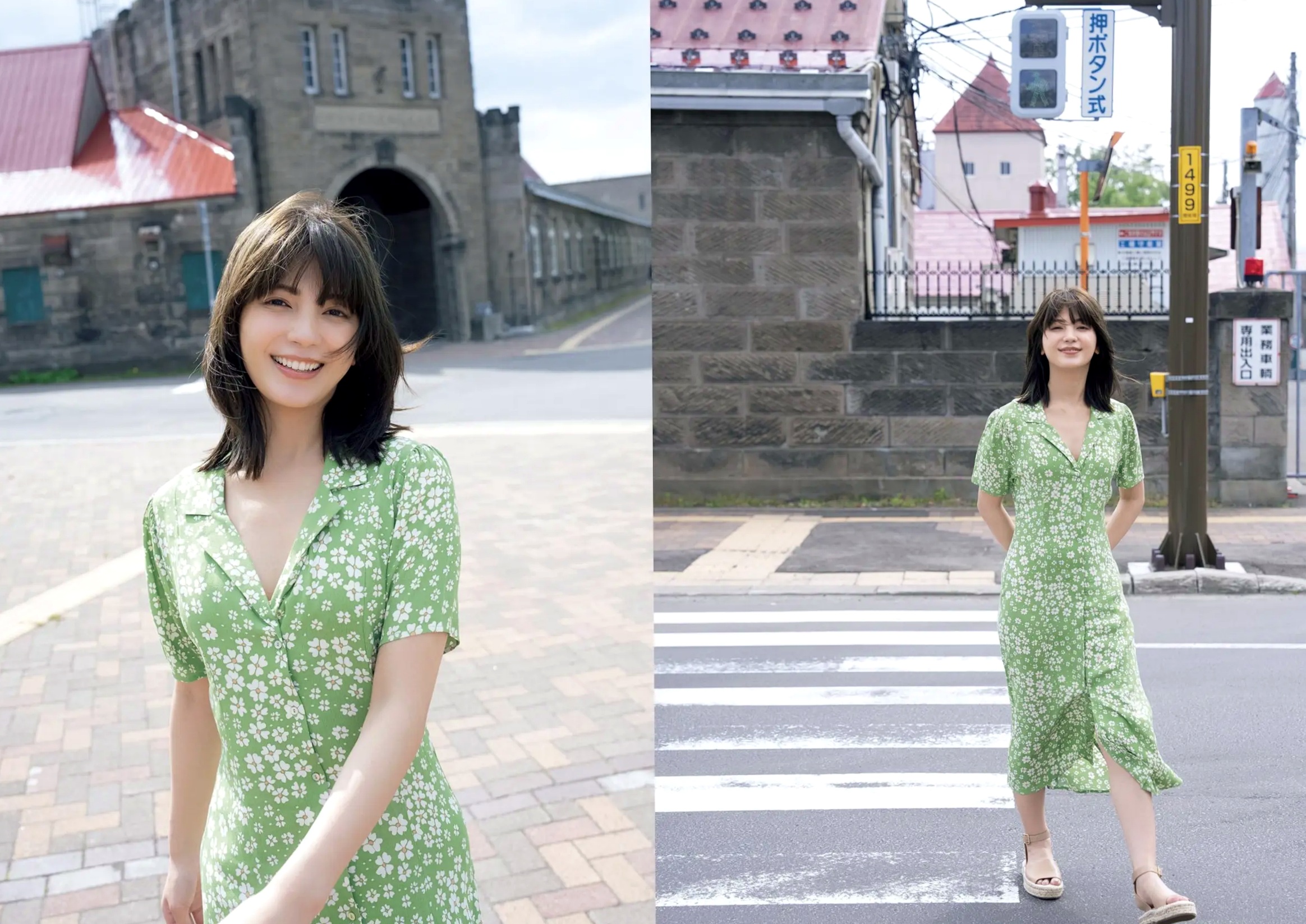 《南里美希 - jamais vu》日本女神清纯街拍与沙滩大尺度性感湿身写真