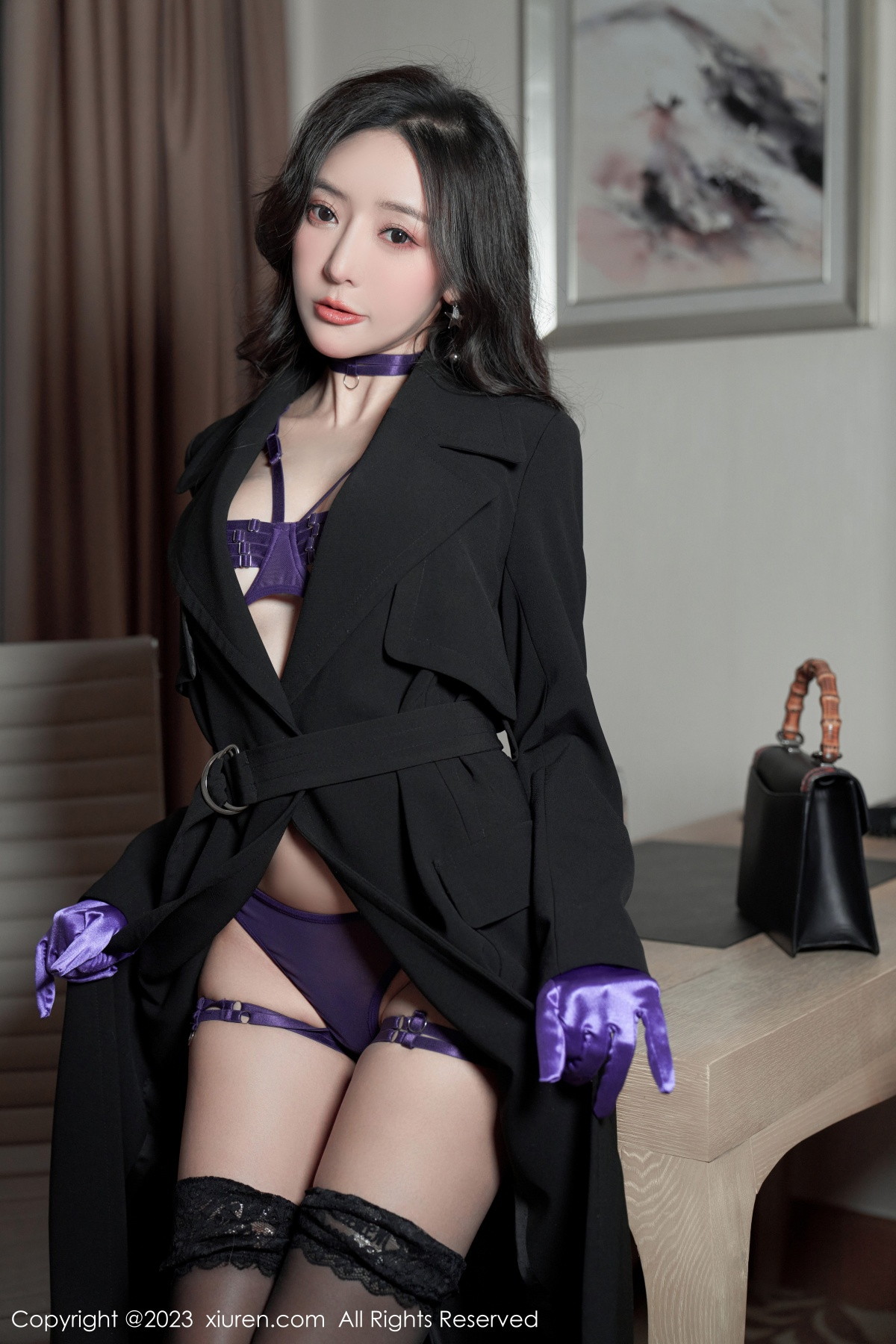 [XiuRen]高清写真图 2023.01.03 No.6078 王馨瑶yanni 黑丝美腿