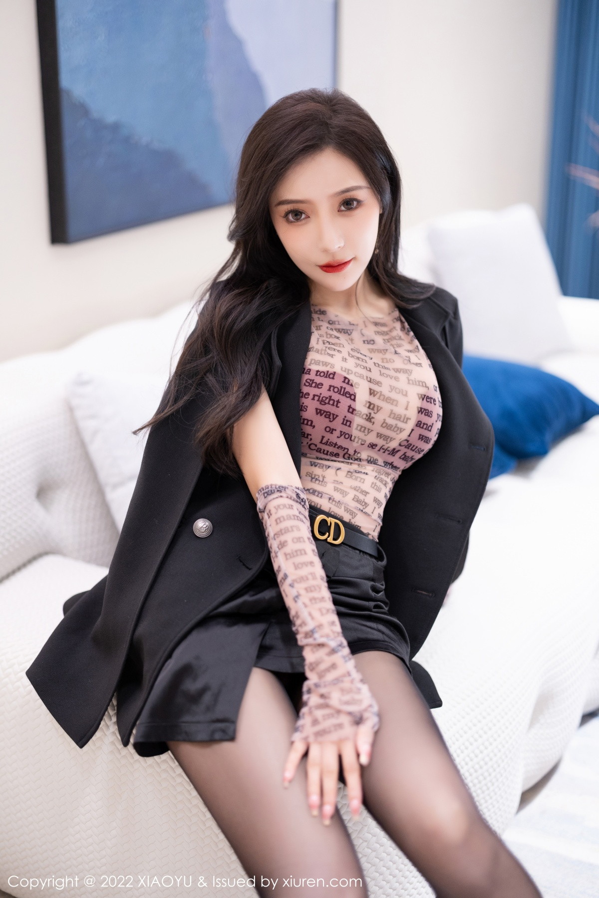 [XIAOYU]高清写真图 2022.12.01 VOL.916 王馨瑶yanni 黑丝美腿
