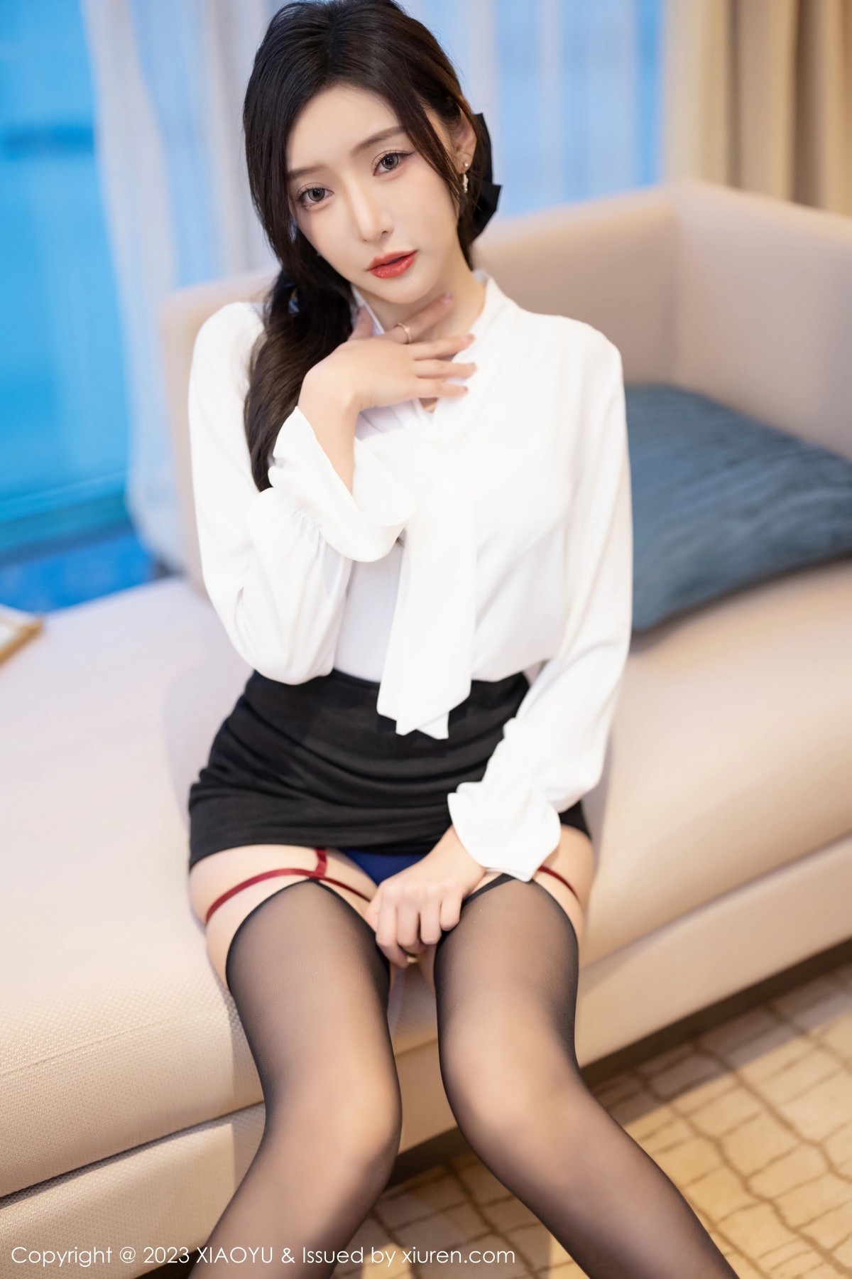 [XIAOYU]高清写真图 2023.05.23 VOL.1033 王馨瑶yanni 短裙黑丝