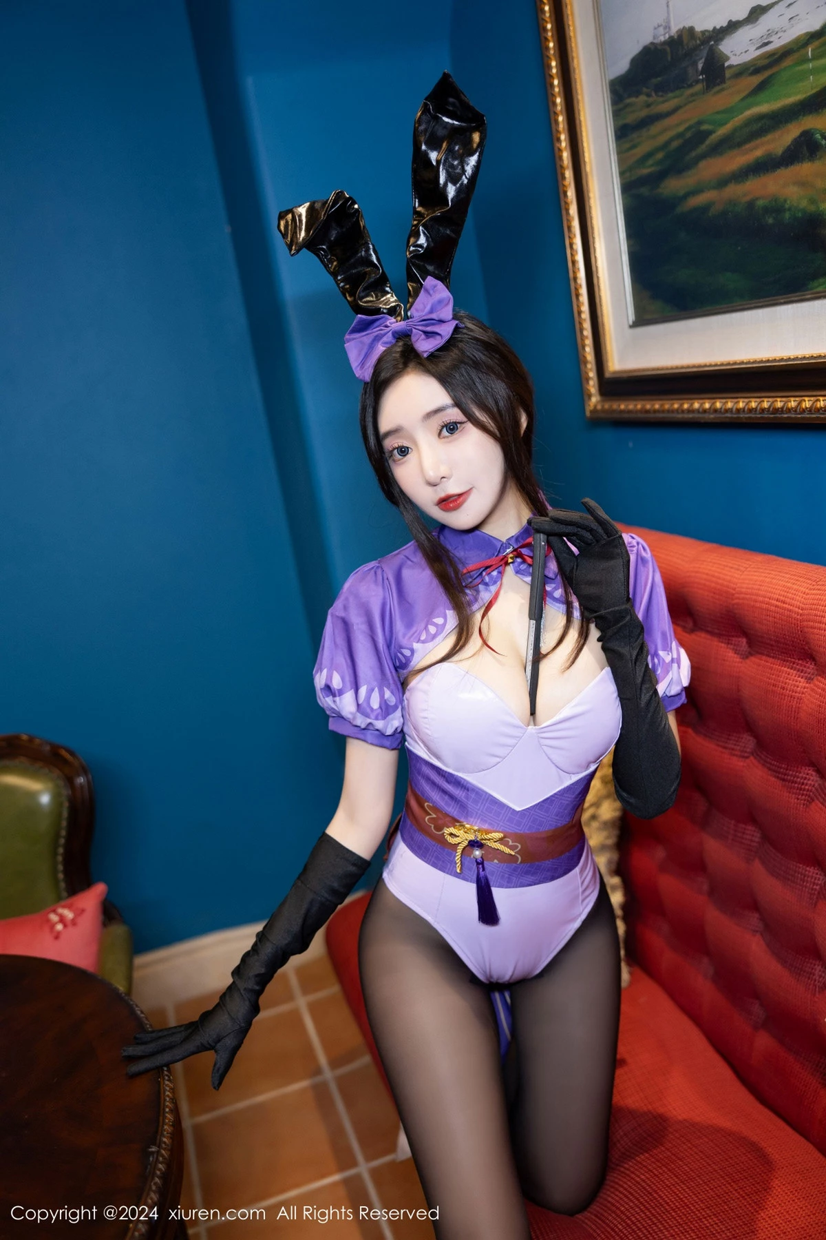 [XiuRen]高清写真图 2024.05.17 No.8562 王馨瑶yanni 黑丝美腿