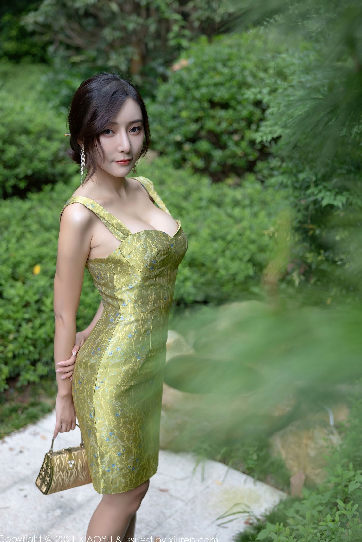 Gallery - XiaoYu语画界 - Painting World -624-王馨瑶Yanni-室内私房诱惑与户外森系优雅写真-典雅多姿服饰-2021.09.28语画界 - Painting World 性感诱惑私房照气质 王馨瑶女神私房照_秀色女神 - image 24