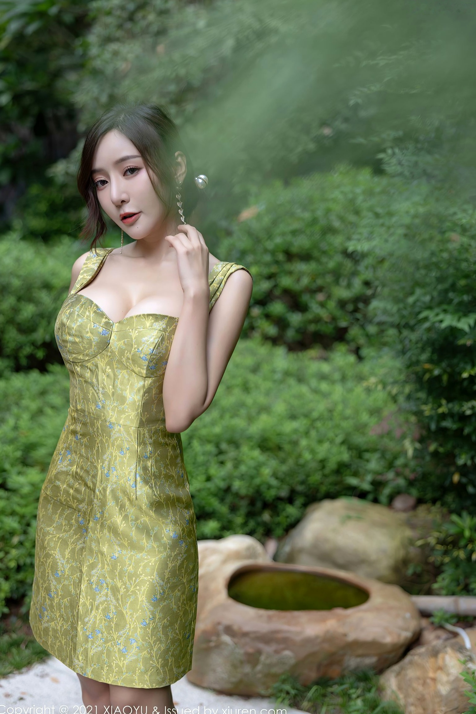 Gallery - XiaoYu语画界 - Painting World -624-王馨瑶Yanni-室内私房诱惑与户外森系优雅写真-典雅多姿服饰-2021.09.28语画界 - Painting World 性感诱惑私房照气质 王馨瑶女神私房照_秀色女神 - image 25