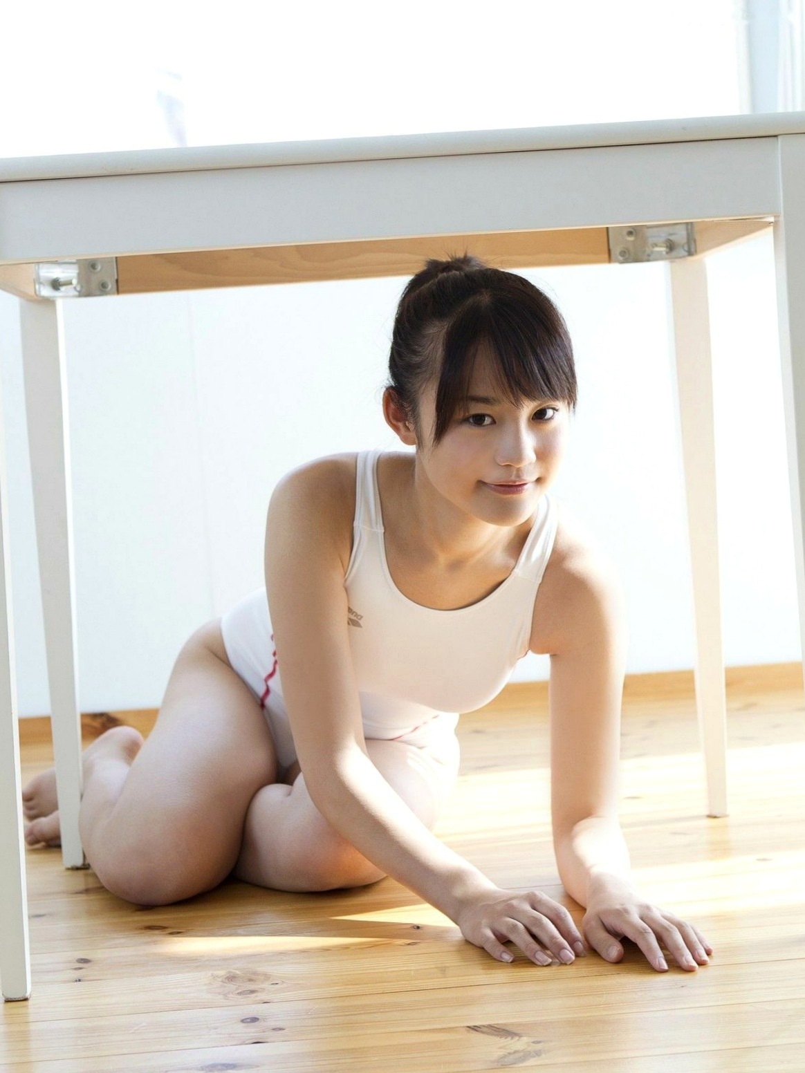 Gallery - 福見真紀《Honor Student》清纯萝莉私房写真，性感连体泳衣展现治愈系魅力日本清纯萝莉治愈系清新 福见真纪女神私房照_秀色女神 - image 13