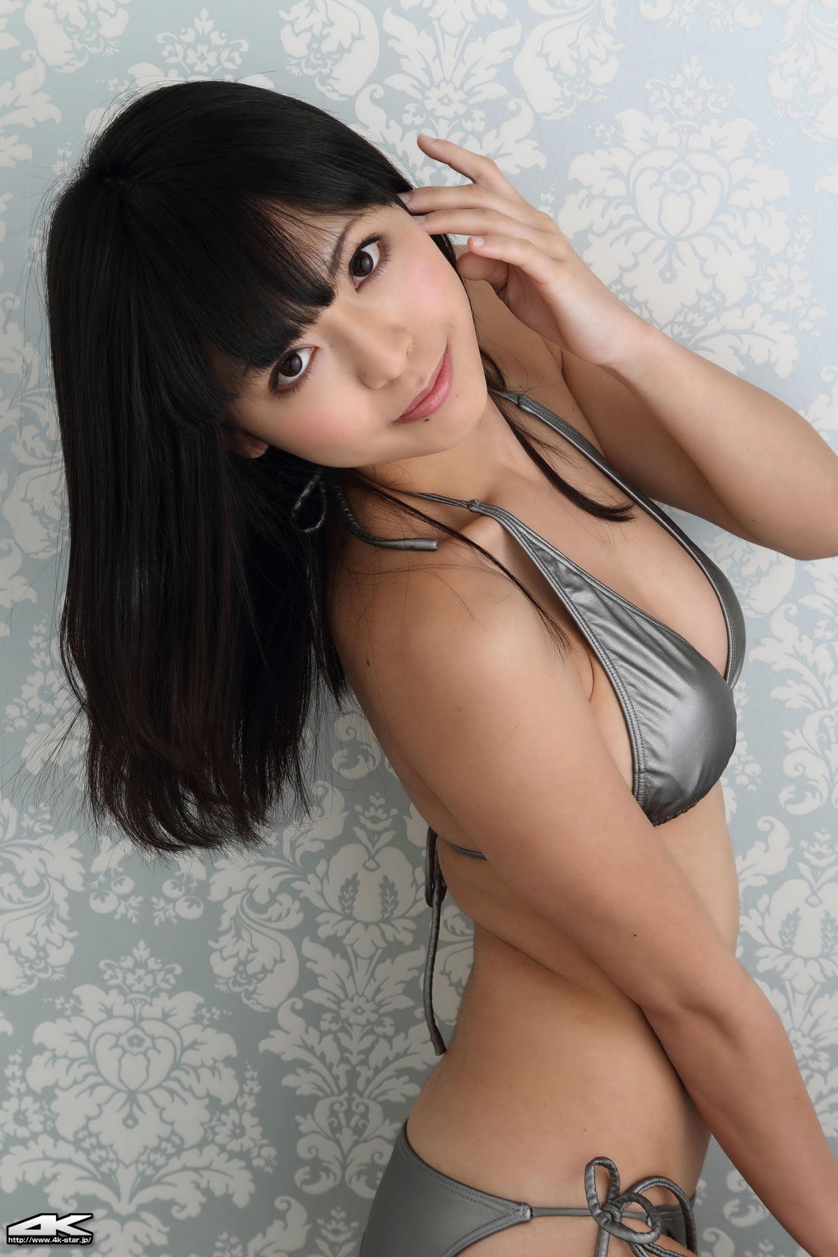 さとうさくら [4K-STAR]高清写真图No.00478 水着(シルバー)