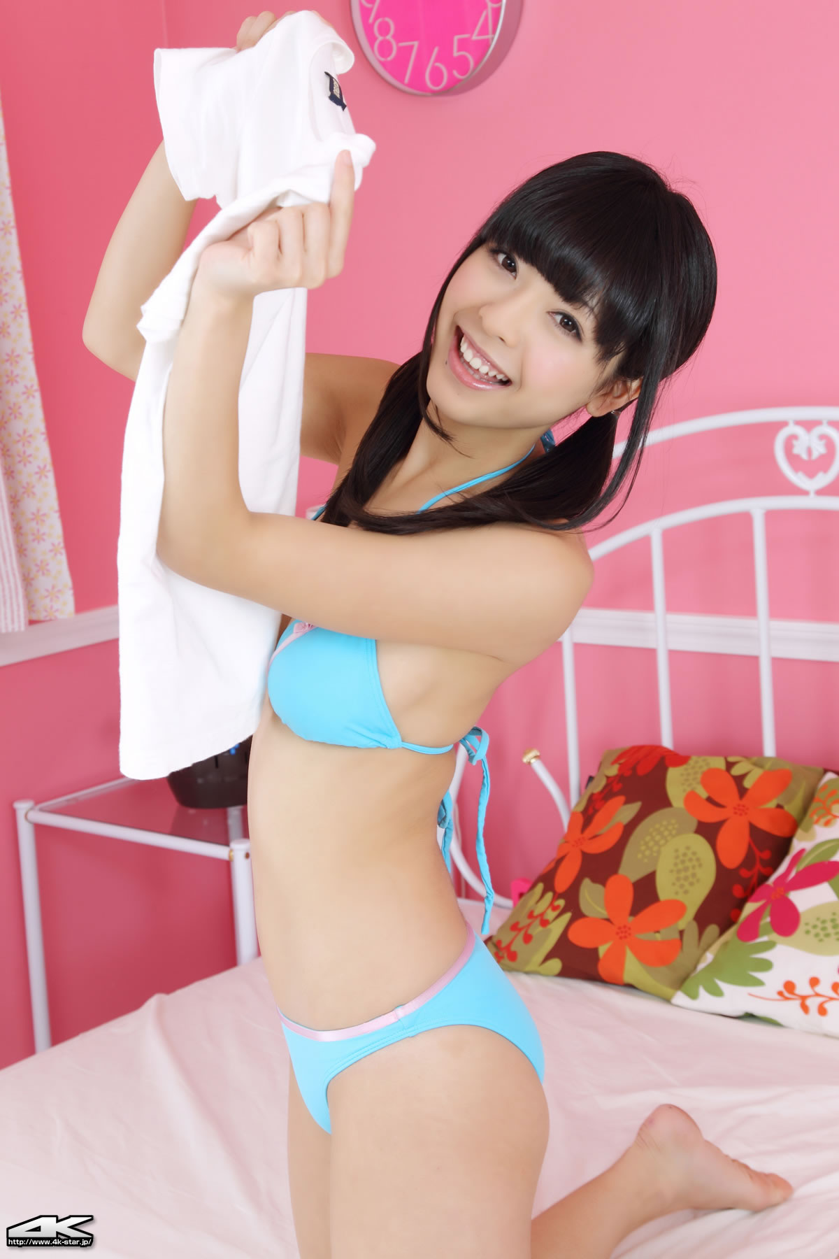 さとうさくら [4K-STAR]高清写真图NO.00487  水着（ブルー）