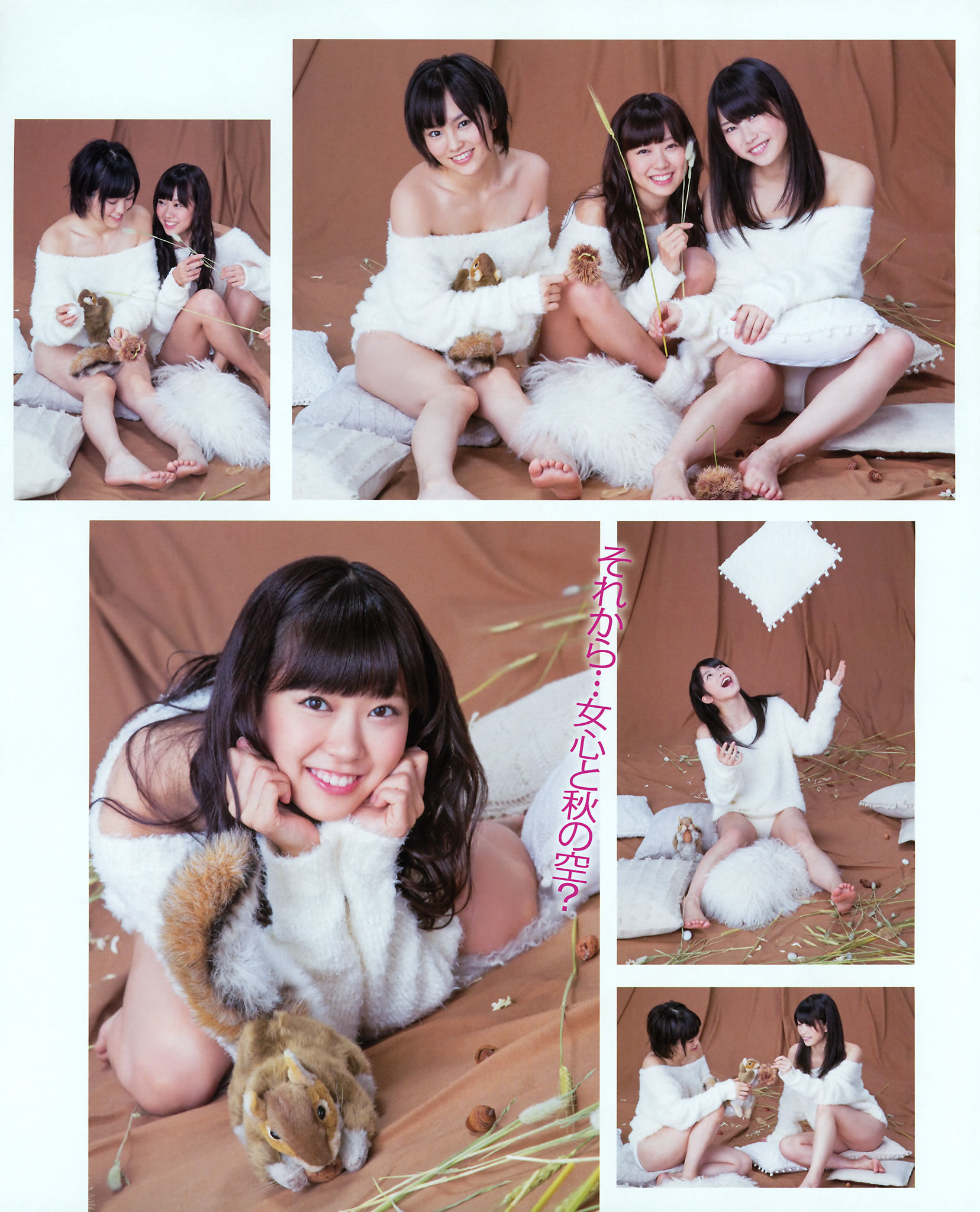 [Bomb Magazine]高清写真图2012 No.11 12 NMB48 今野杏南 浅仓结希 指原莉乃 HKT48 岸明日香