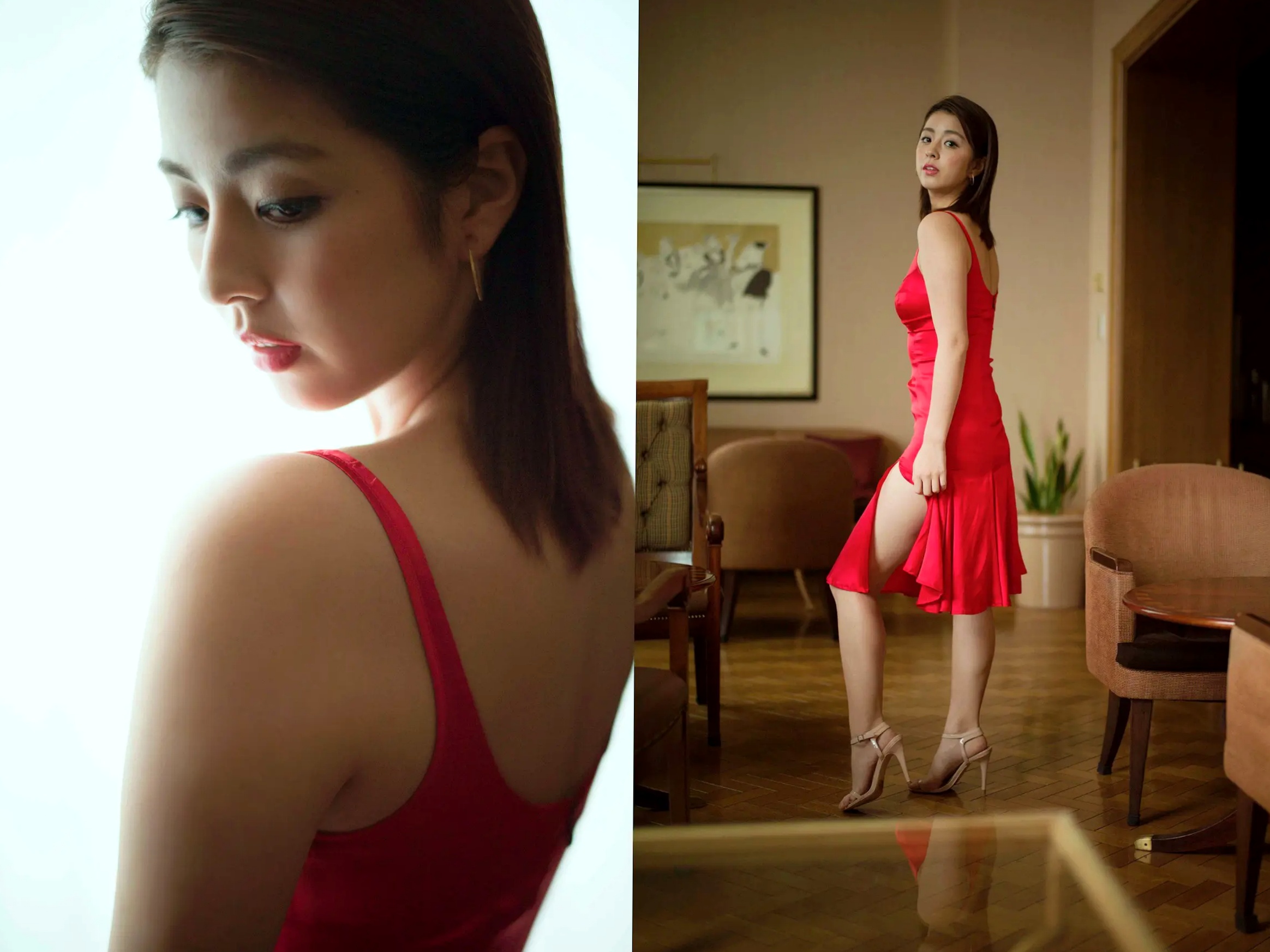 Gallery - 柳ゆり菜 - 揺れる想い，比基尼写真与居家针织衫私房照，展现绝美曲线与治愈系清纯魅力日本性感比基尼私房照清新 柳百合菜女神私房照_秀色女神 - image 4