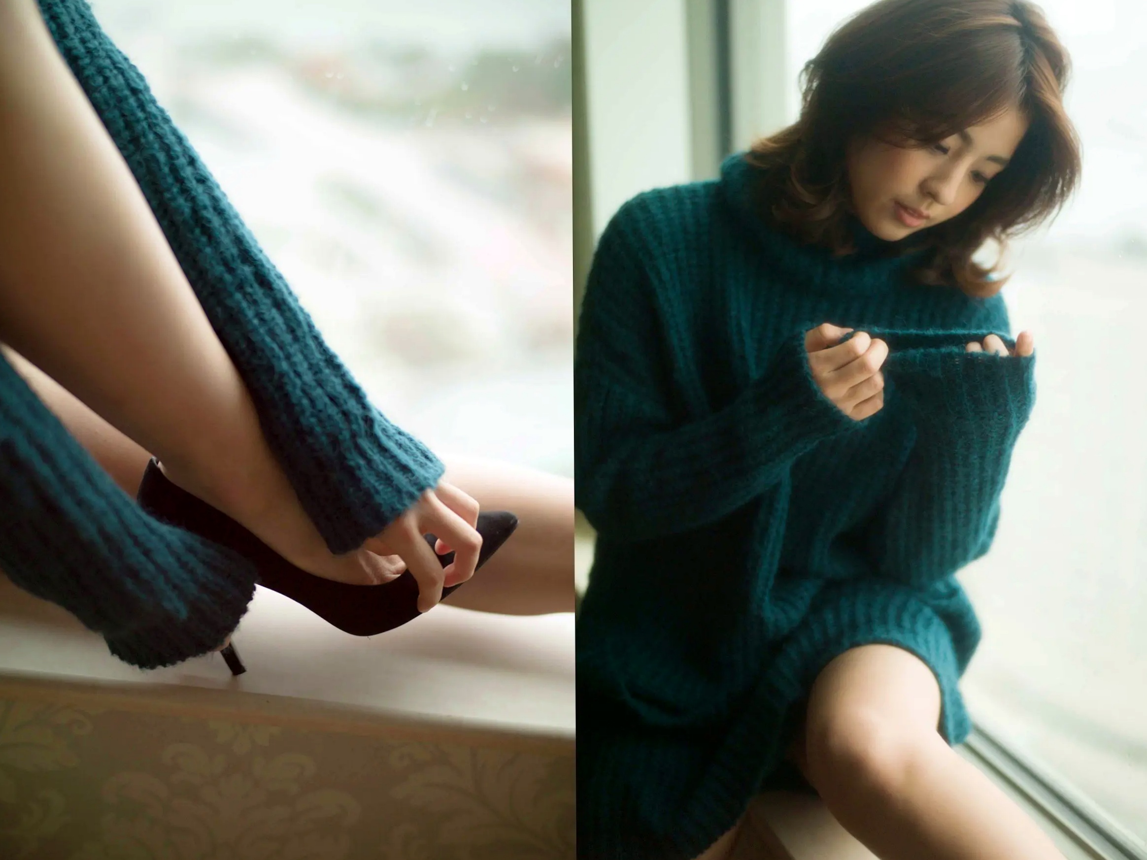 Gallery - 柳ゆり菜 - 揺れる想い，比基尼写真与居家针织衫私房照，展现绝美曲线与治愈系清纯魅力日本性感比基尼私房照清新 柳百合菜女神私房照_秀色女神 - image 23