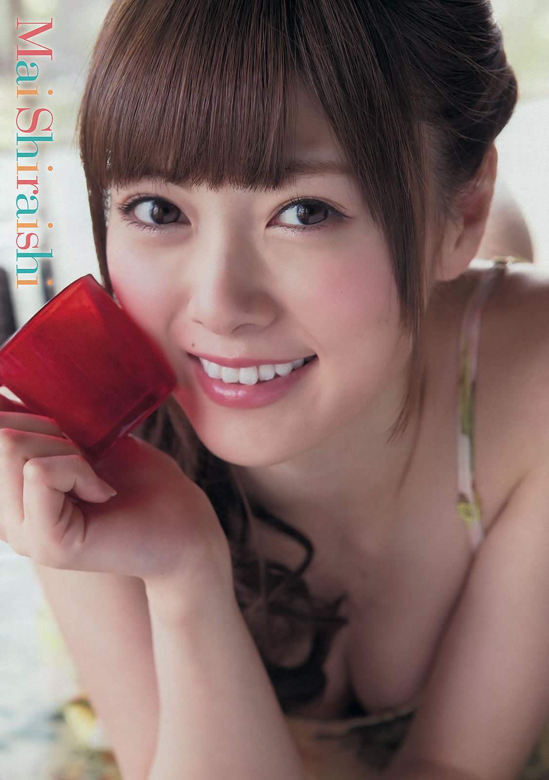 [Young Magazine]高清写真图2014 No.17 18 白石麻衣 西崎莉麻 吉田朱里 川岛海荷