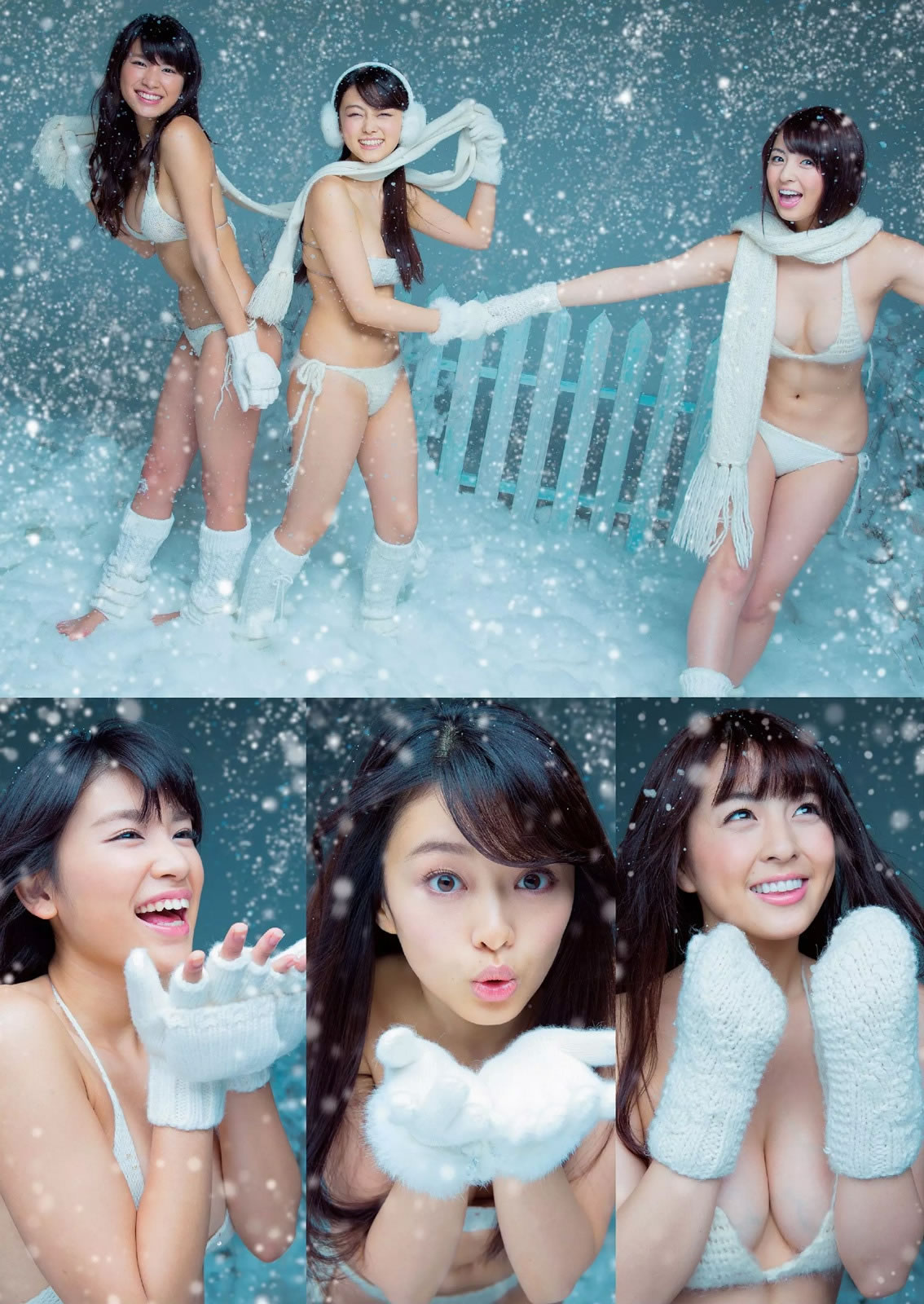[Weekly Playboy]高清写真图2015 No.03-04 柳ゆり菜 山地まり 久松郁実 西野七瀬 松川佑依子 由爱可奈 神室舞衣 日南响子