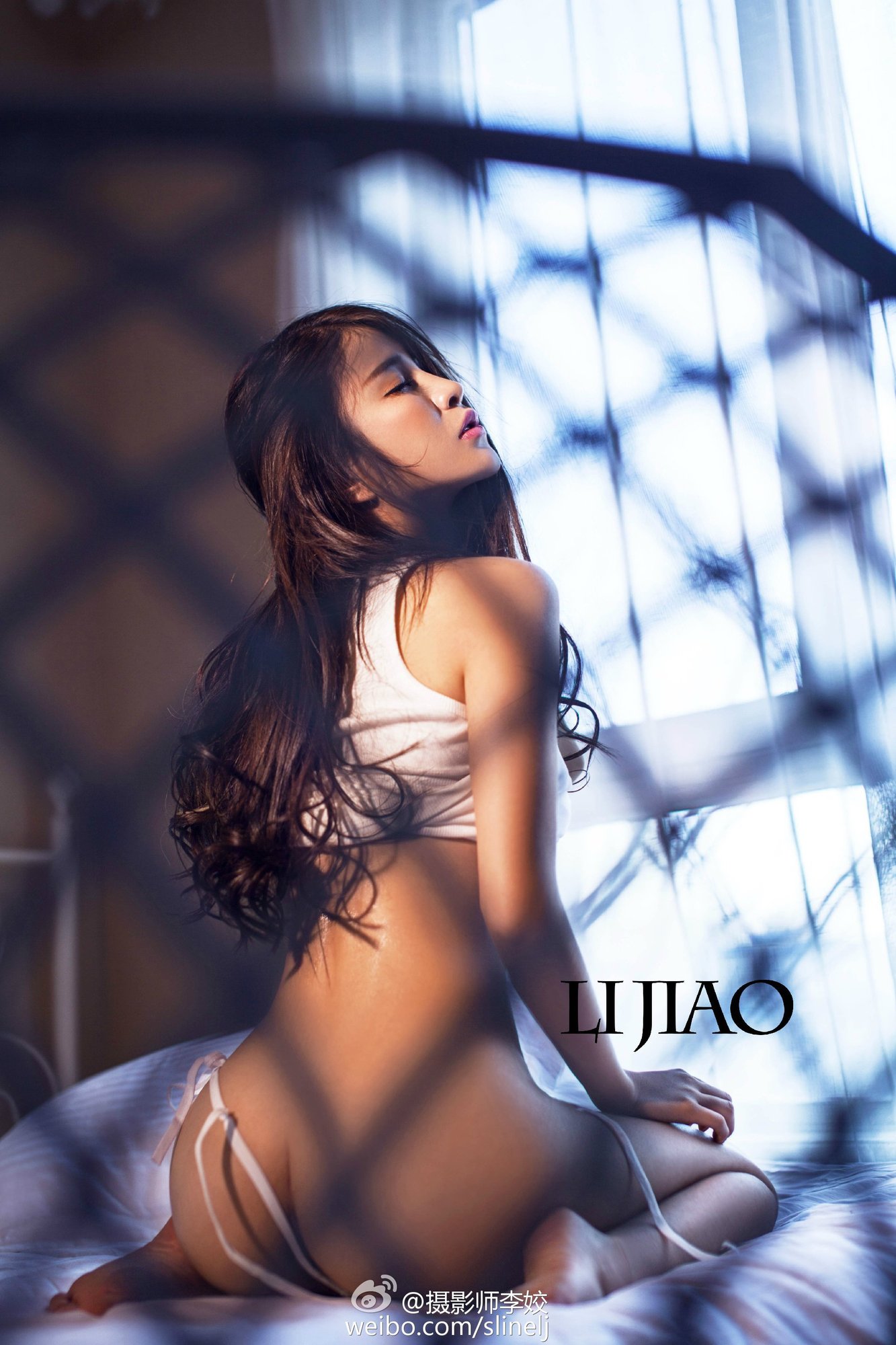 李七喜 混血美人内衣性感写真图