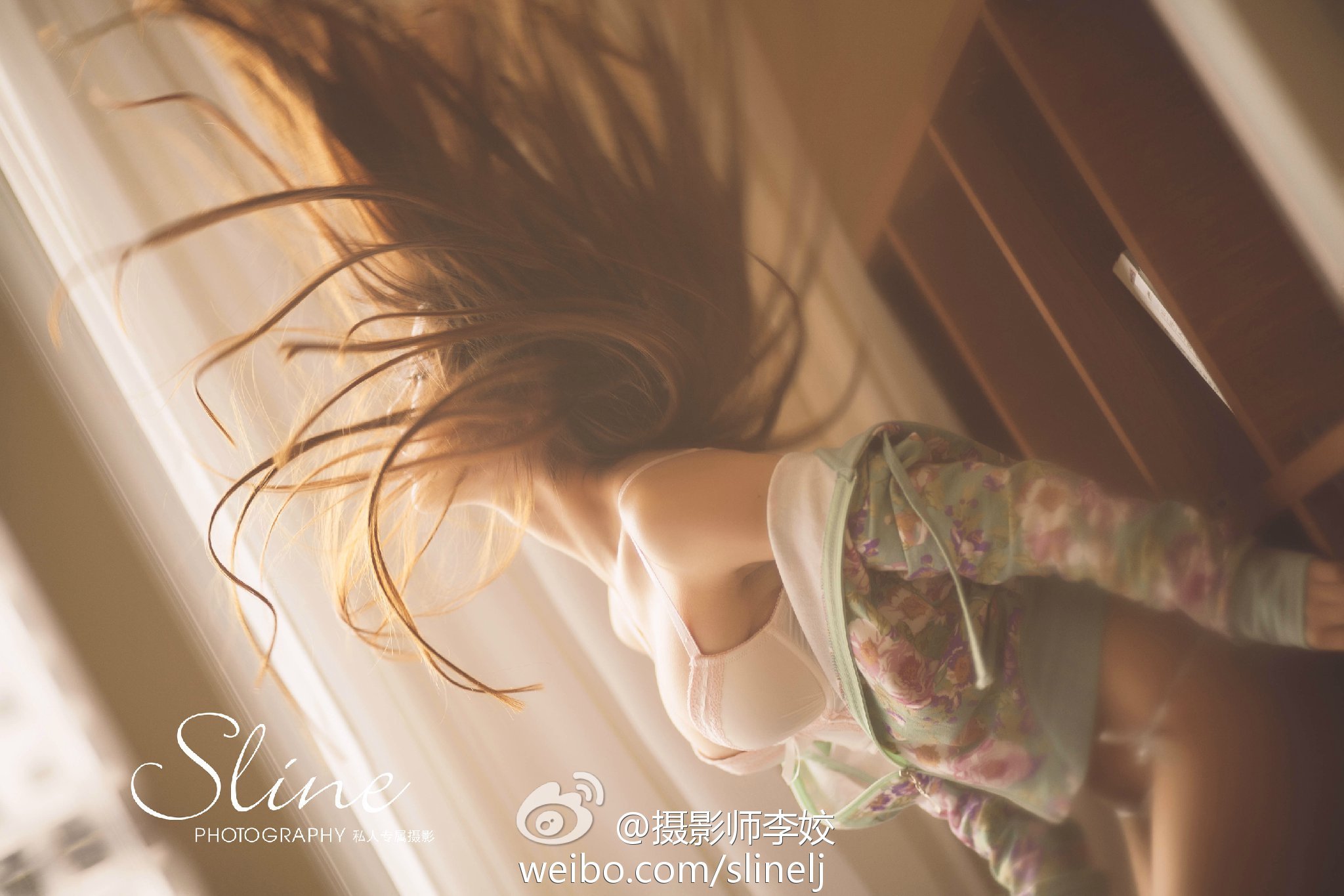 李七喜 混血美人内衣性感写真图