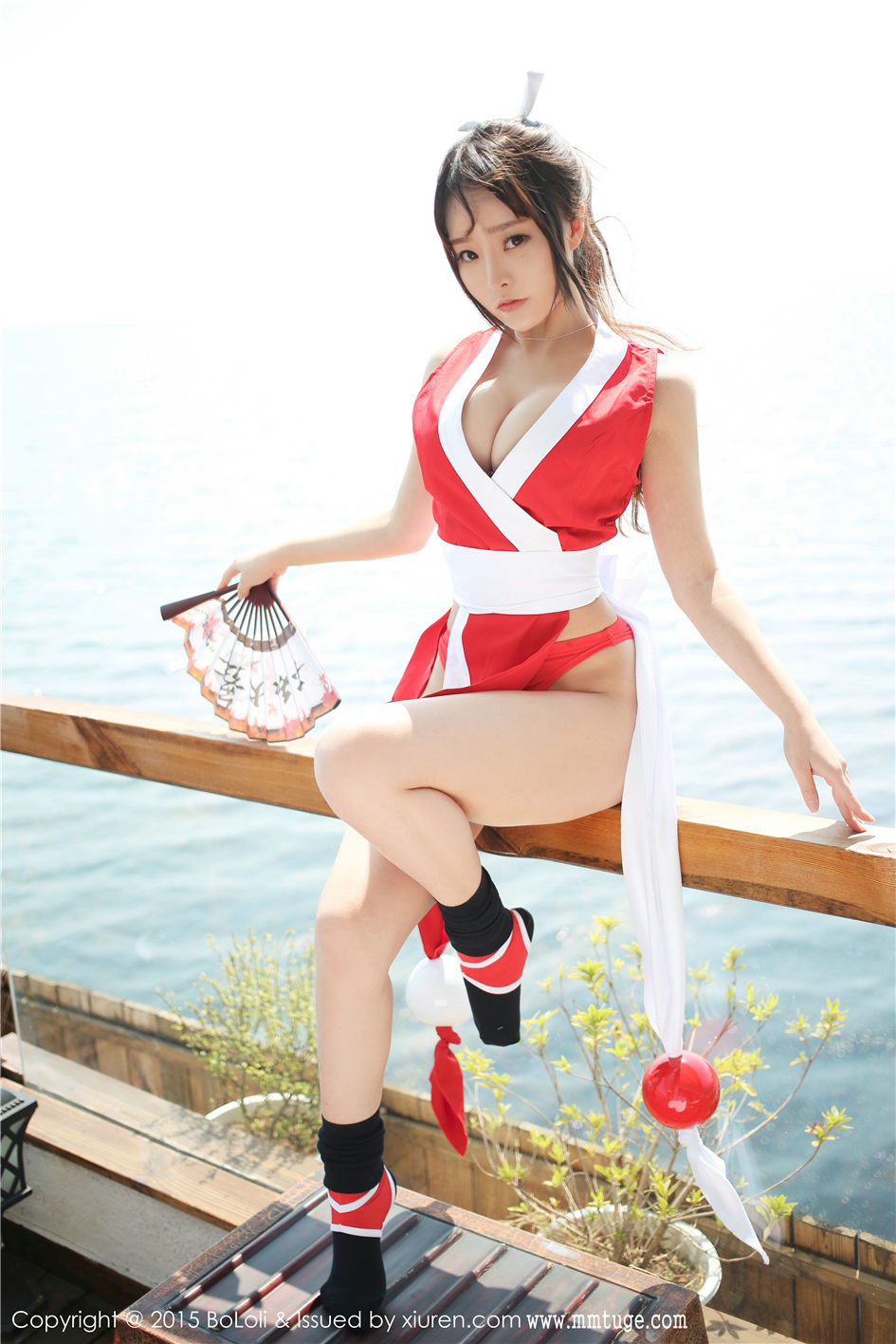 柳侑绮 [BoLoli波萝社]高清写真图VOL.017 不知火舞COSPLAY