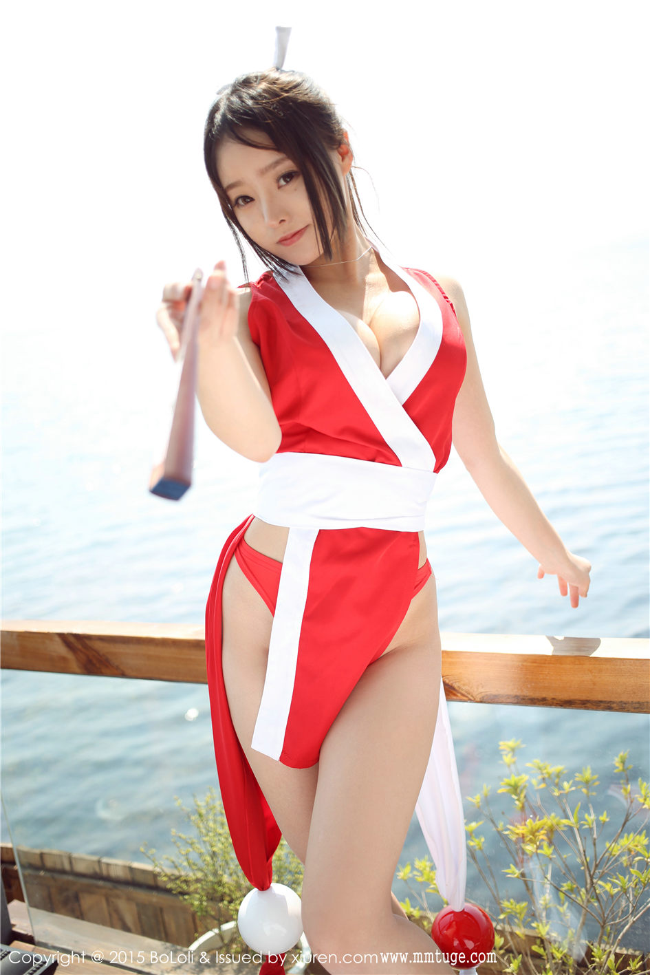 柳侑绮 [BoLoli波萝社]高清写真图VOL.017 不知火舞COSPLAY