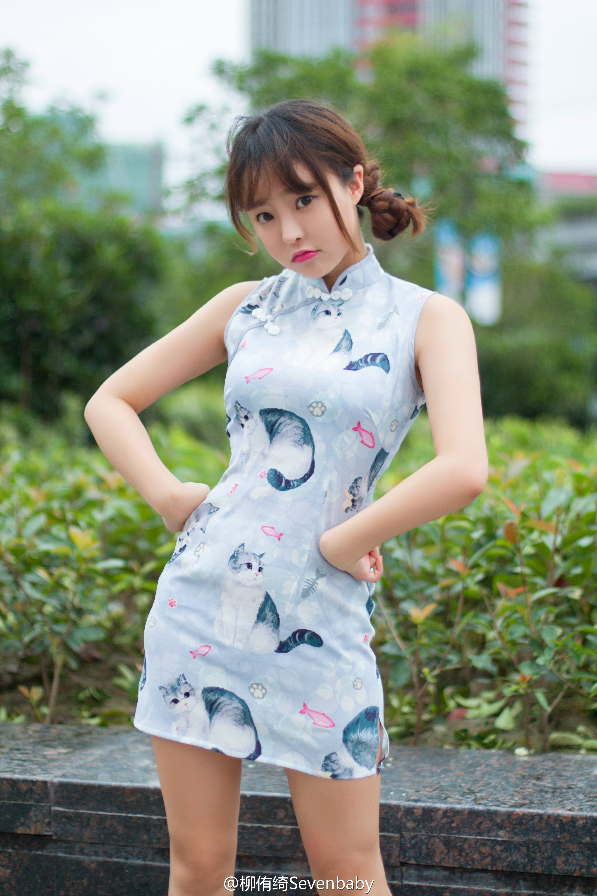 柳侑绮Sevenbaby 极品童颜巨乳俏皮私房照诱惑写真图