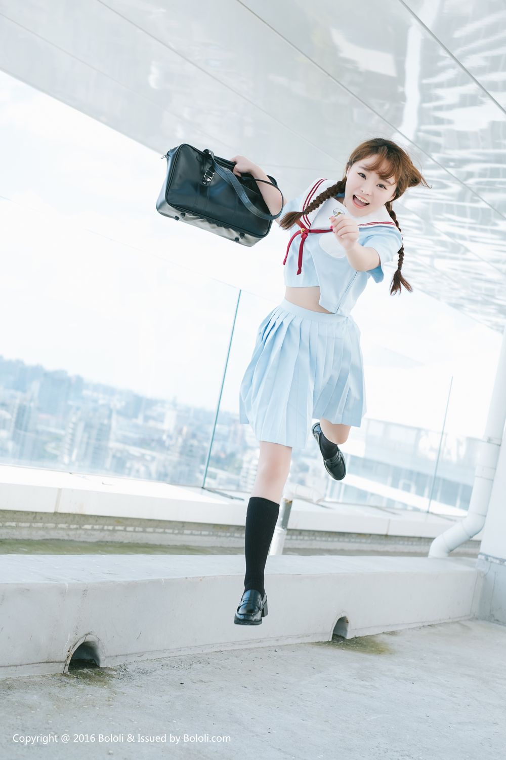 柳侑绮- [Kimoe激萌文化]高清写真图 KIM.025 天台七宝