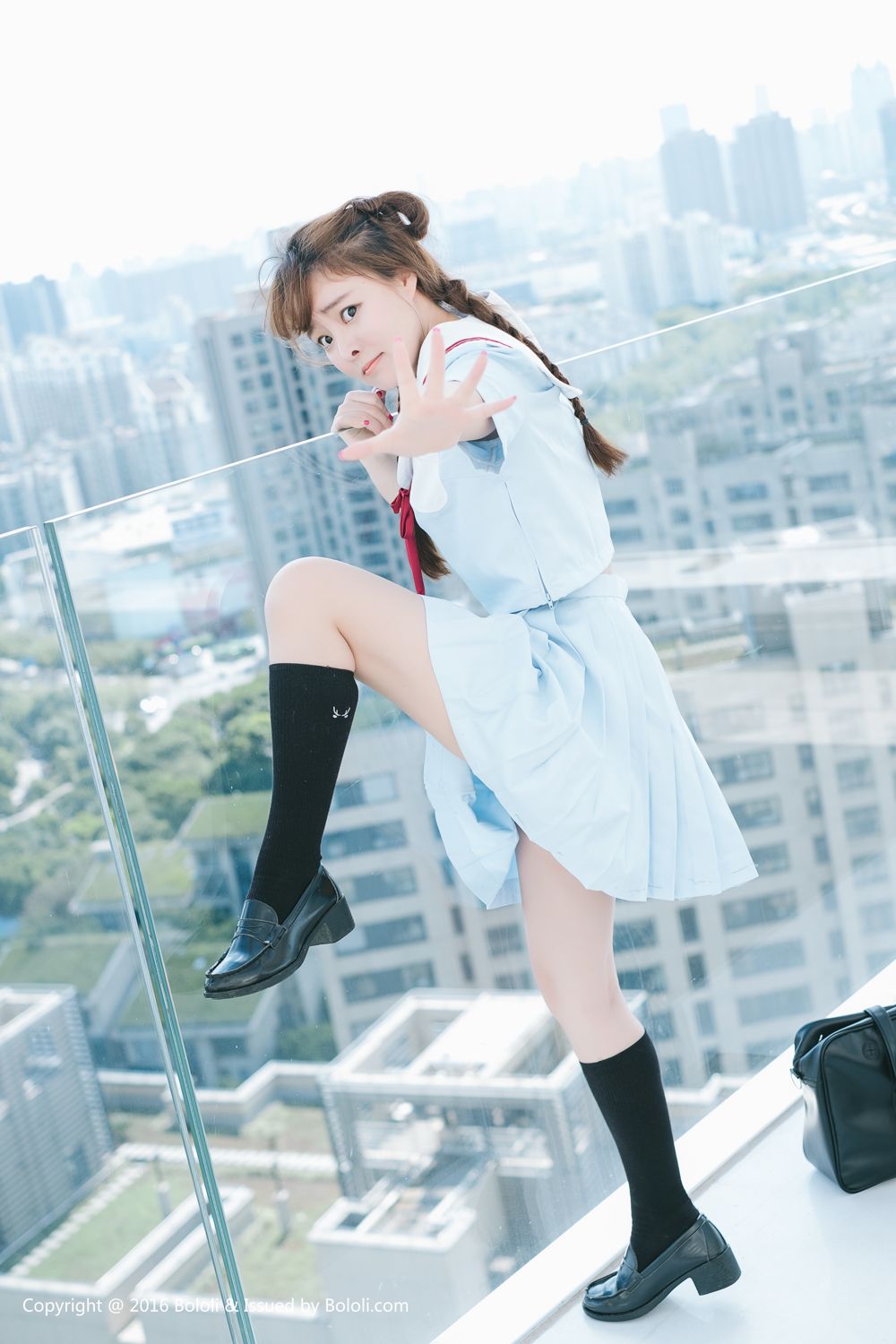 柳侑绮- [Kimoe激萌文化]高清写真图 KIM.025 天台七宝