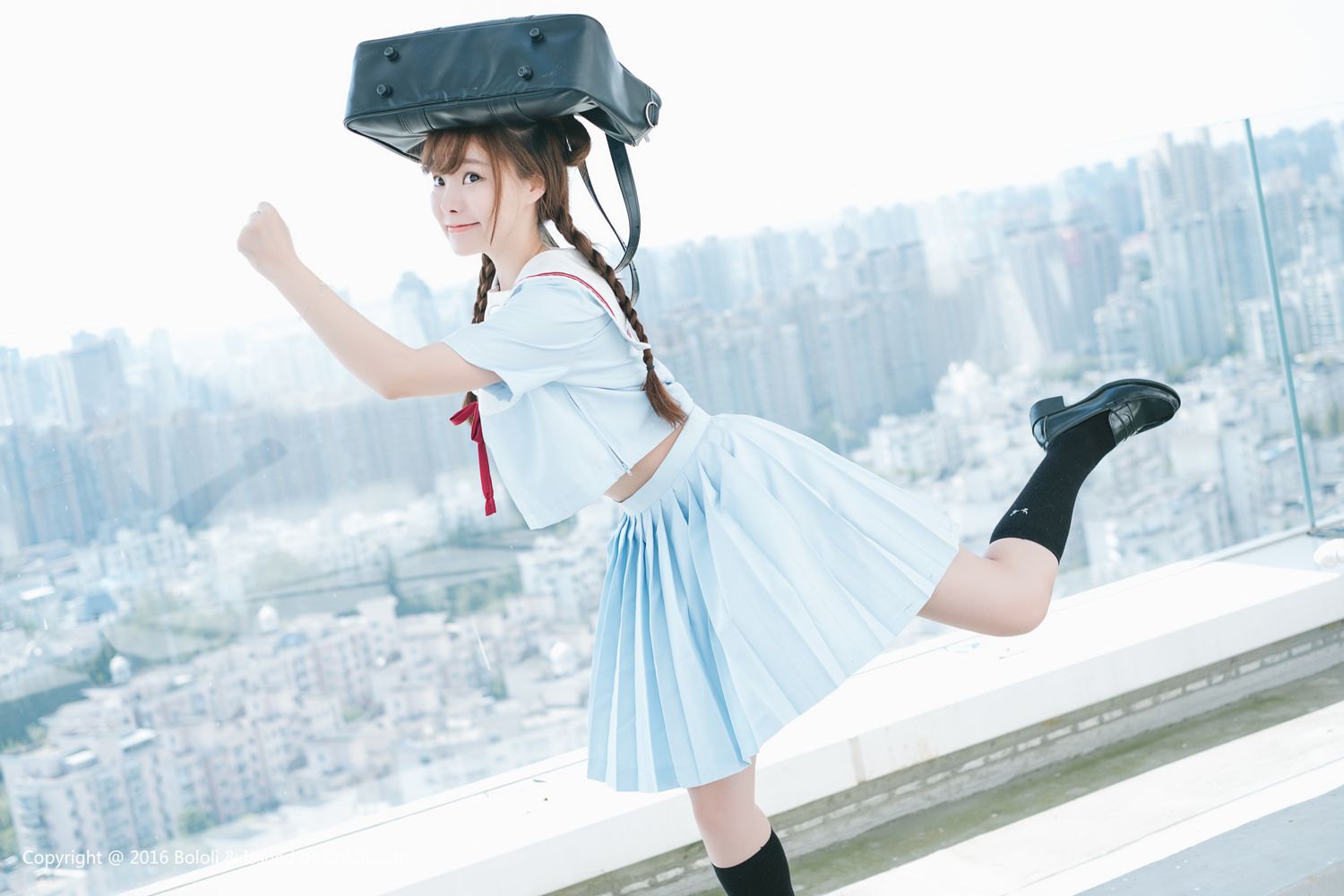 柳侑绮- [Kimoe激萌文化]高清写真图 KIM.025 天台七宝