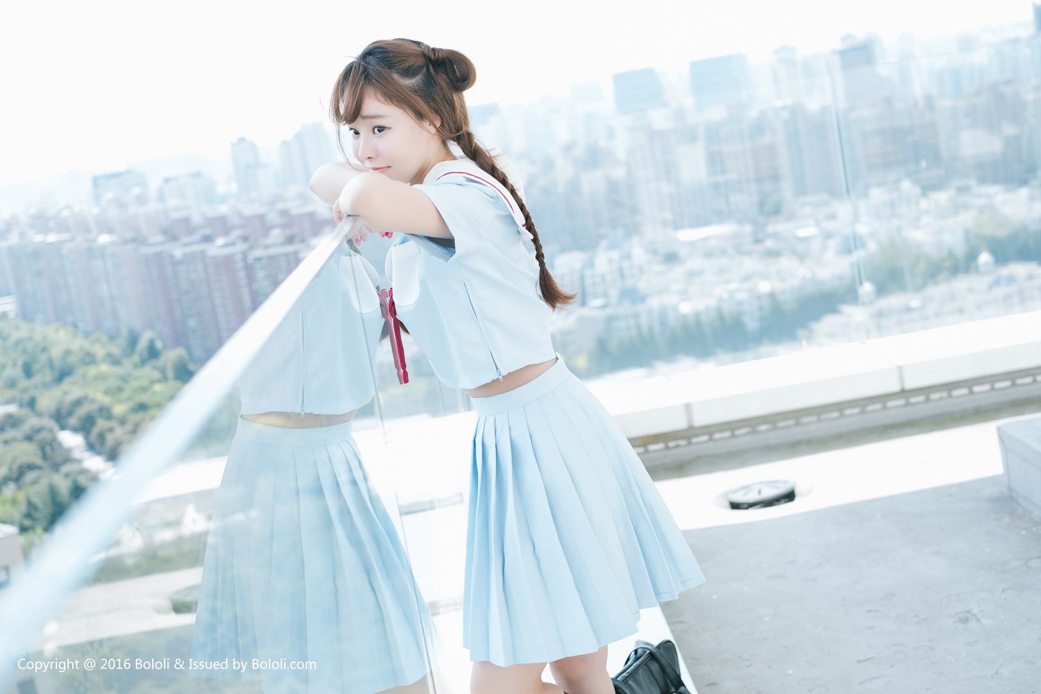 柳侑绮- [Kimoe激萌文化]高清写真图 KIM.025 天台七宝