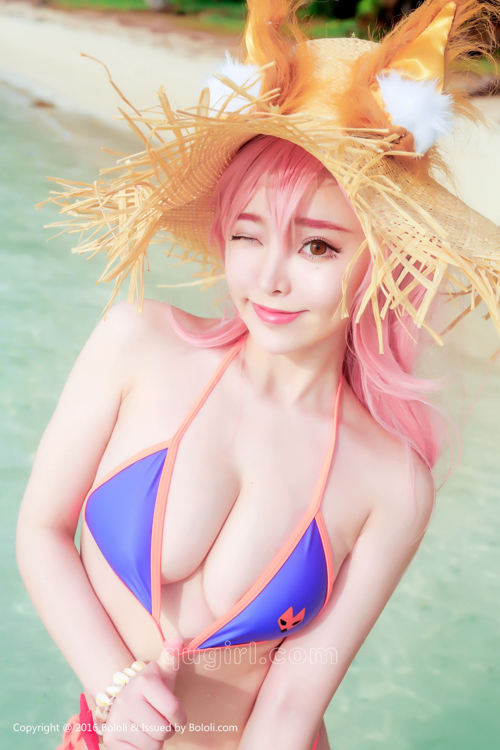 柳侑绮- [BoLoli波萝社新刊]高清写真图 BOL.131 玉藻前泳装
