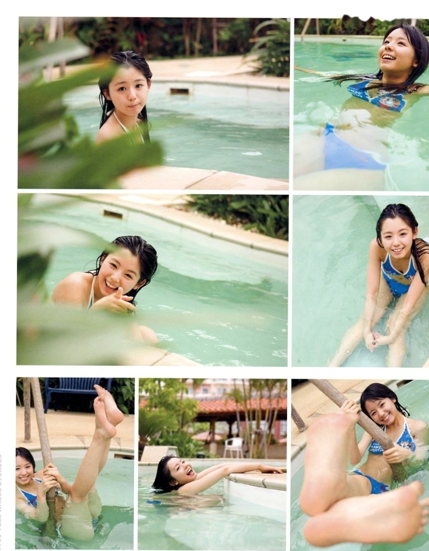 Gallery - PB写真集_小池里奈 《サブリナ》 清纯萝莉泳装写真，清新居家与泳池清凉少女，治愈系元气美少女图集[81P]清纯泳池治愈系萝莉日本 小池里奈女神私房照_秀色女神 - image 35