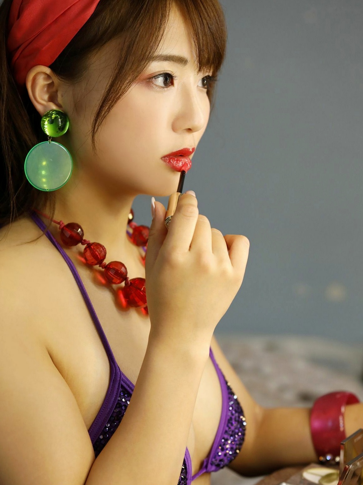 Gallery - 平嶋夏海精选私房写真集：清纯甜美与性感内衣的完美邂逅，Sabra封面女神梦幻诱惑性感诱惑私房照日本童颜巨乳 平岛夏海女神私房照_秀色女神 - image 50