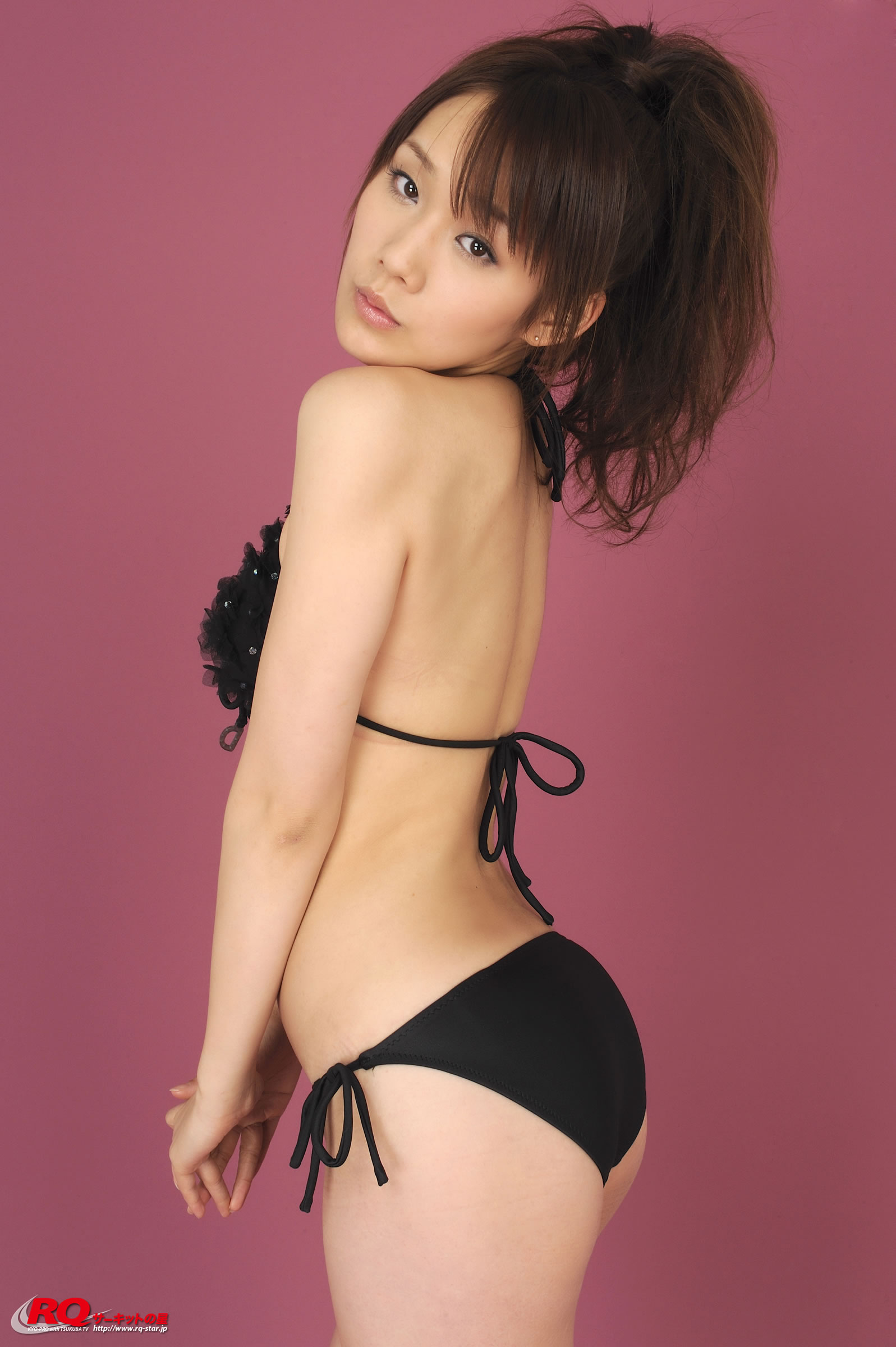渕脇レイナ [RQ-STAR]高清写真图NO.00126 Swim Suits – Black