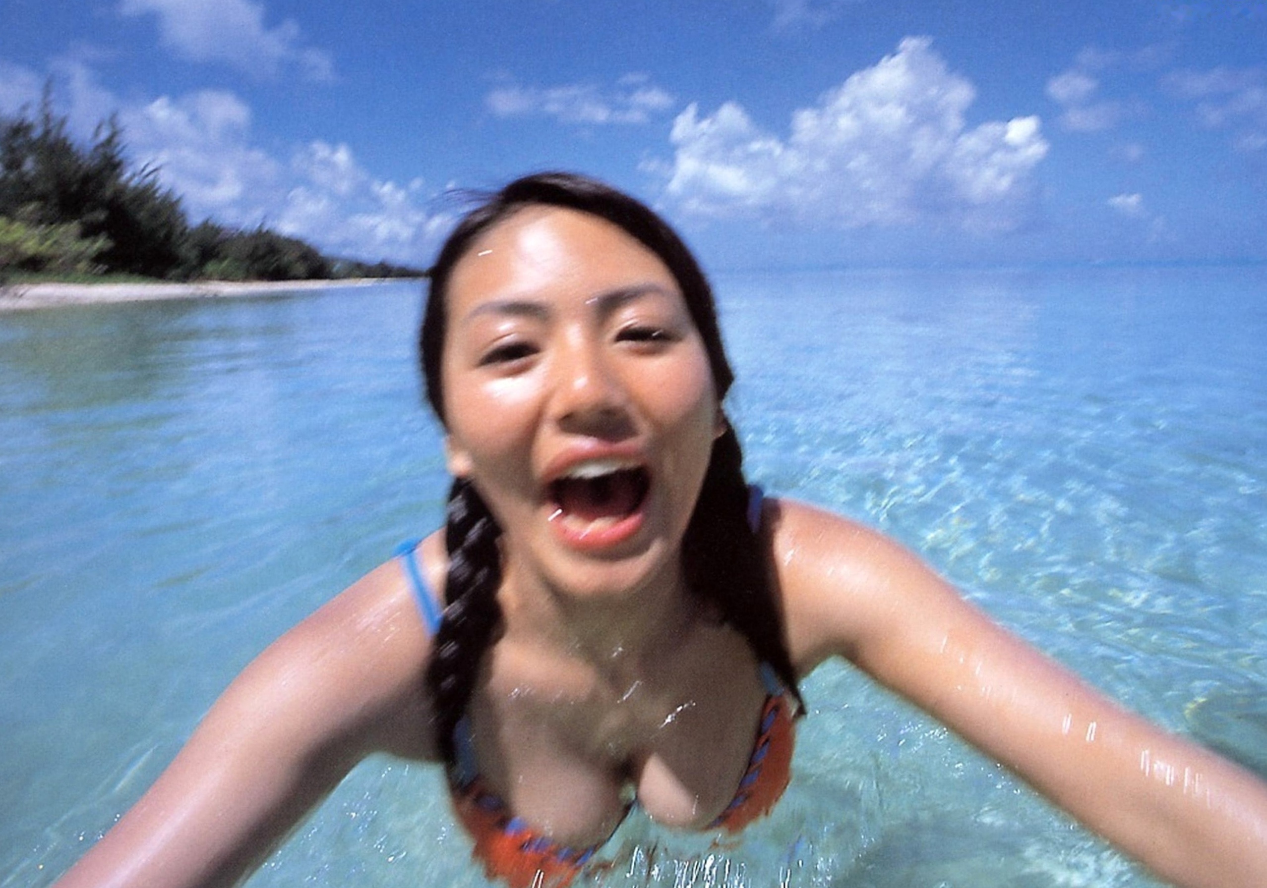 Gallery - PB写真集_磯山さやか(矶山沙也加) 《Pre Pri‐17》首本写真集，泳池湿身与户外清新装扮，经典童颜巨乳诱惑 [101P]日本比基尼童颜巨乳湿身清新 矶山沙也加女神私房照_秀色女神 - image 32