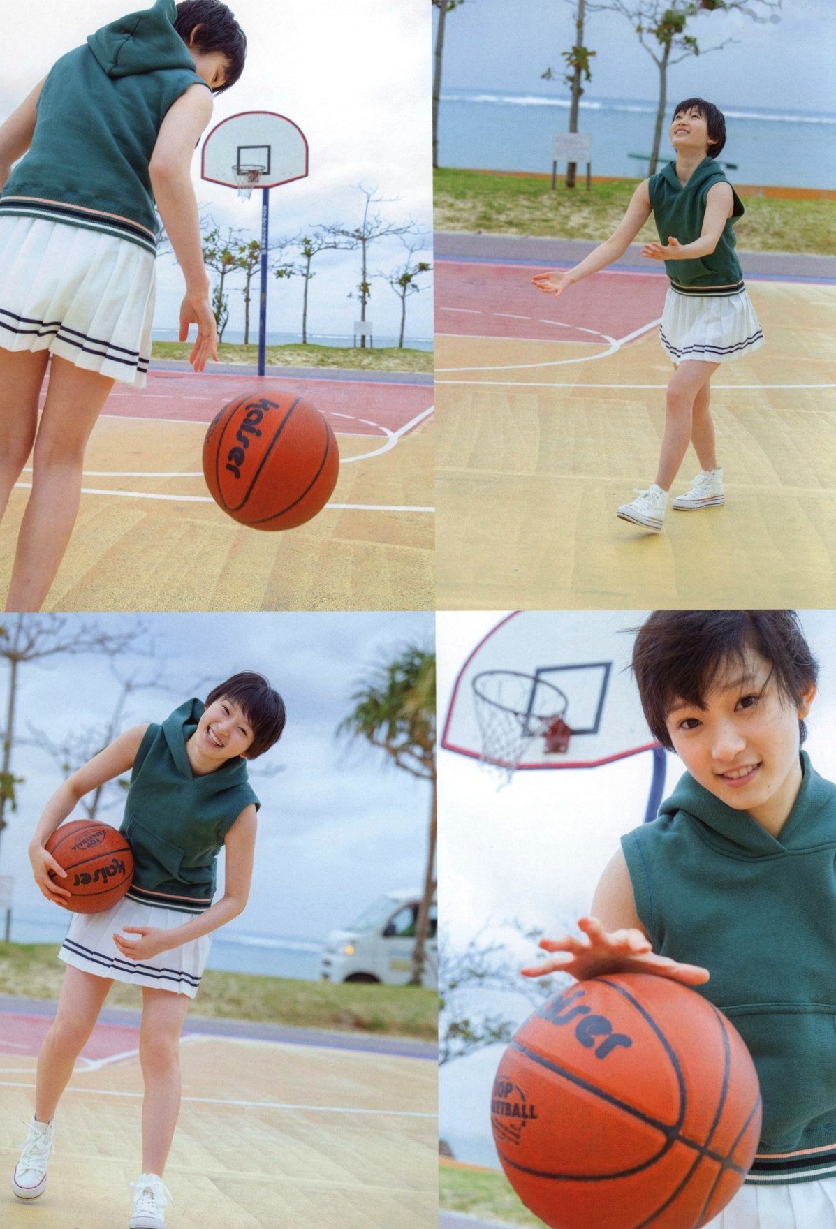 Gallery - 宮本佳林《Karin sixteen》写真集，清纯校服与清新居家风格，记录十六岁少女灵动之美日本清纯治愈系校服萝莉 宫本佳林女神私房照_秀色女神 - image 55