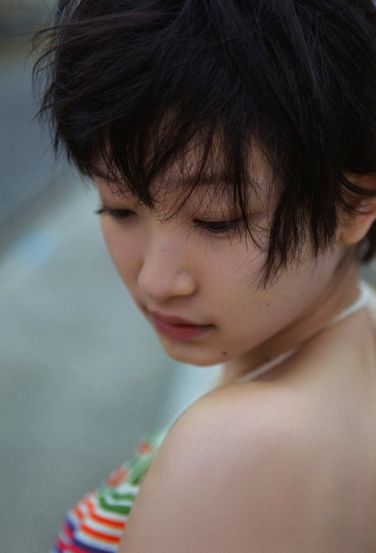Gallery - 宮本佳林《Karin sixteen》写真集，清纯校服与清新居家风格，记录十六岁少女灵动之美日本清纯治愈系校服萝莉 宫本佳林女神私房照_秀色女神 - image 77