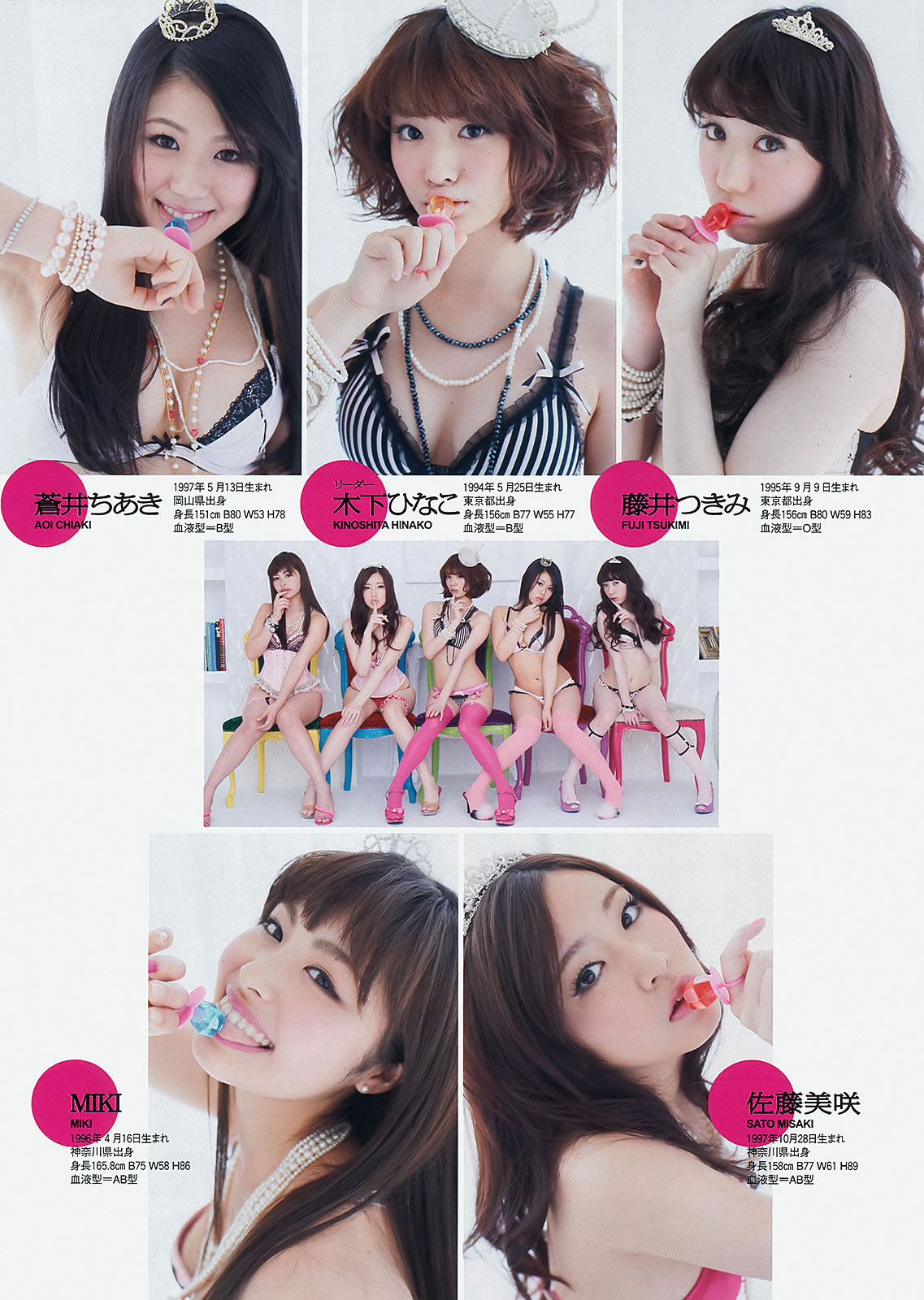 [Weekly Playboy]高清写真图2013.06.11 No.25 渡辺美优纪 大川蓝 岸明日香 足立梨花 亜里沙 今野杏南