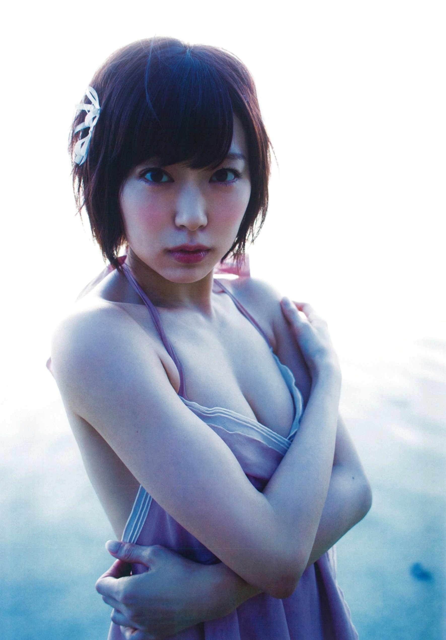 Gallery - 渡辺美優紀唯美写真集《MW》高清大图，私房内衣与海边清凉灵动，治愈系女神展现纯欲诱惑之美清纯治愈系日本性感私房照 渡边美优纪女神私房照_秀色女神 - image 64