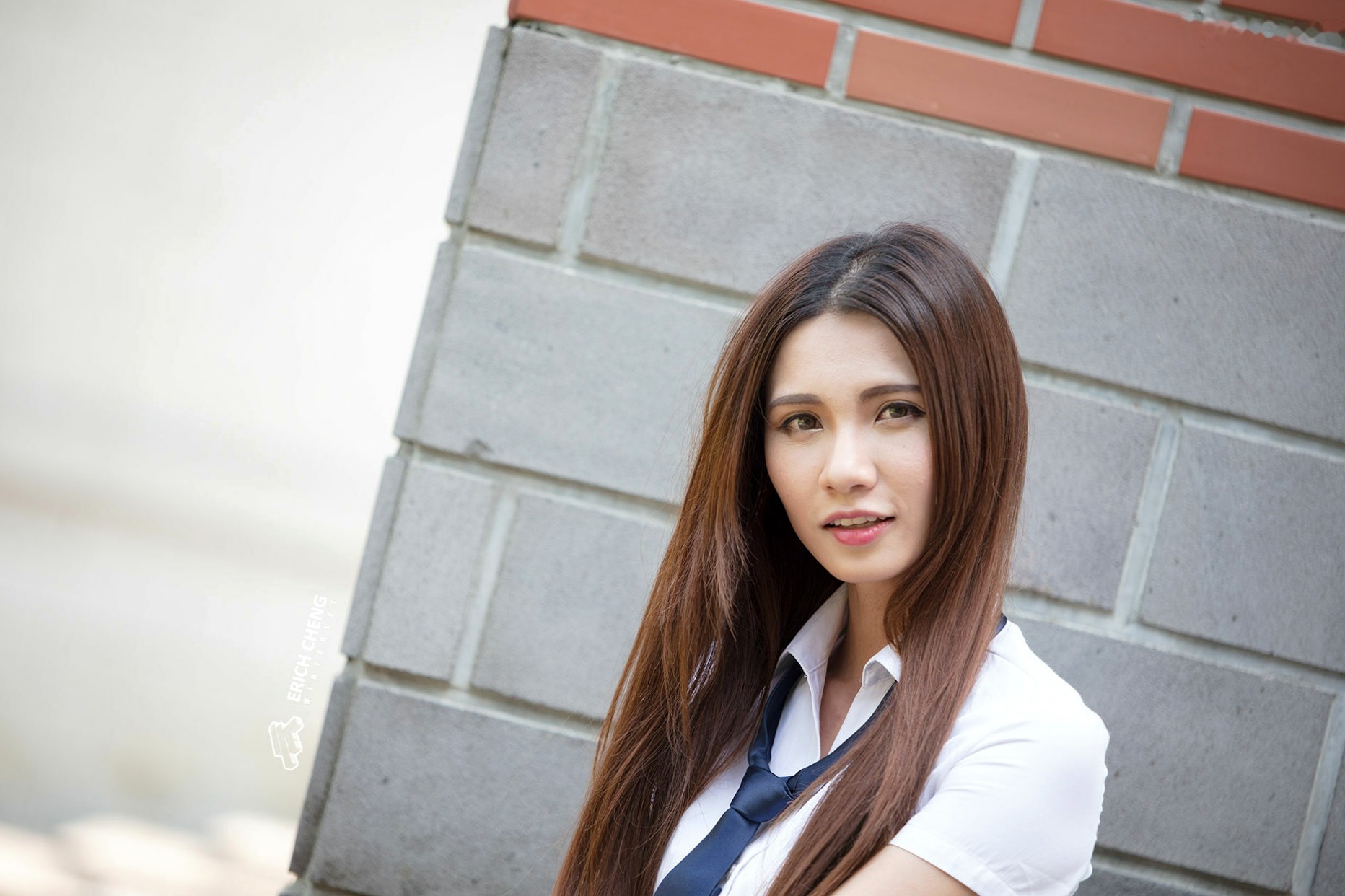 Gallery - 台湾模特 - model蔡译心校园制服与运动健身写真集，清纯校服诱惑与活力美腿运动照合集台湾校服美腿清新女神 蔡译心女神私房照_秀色女神 - image 44