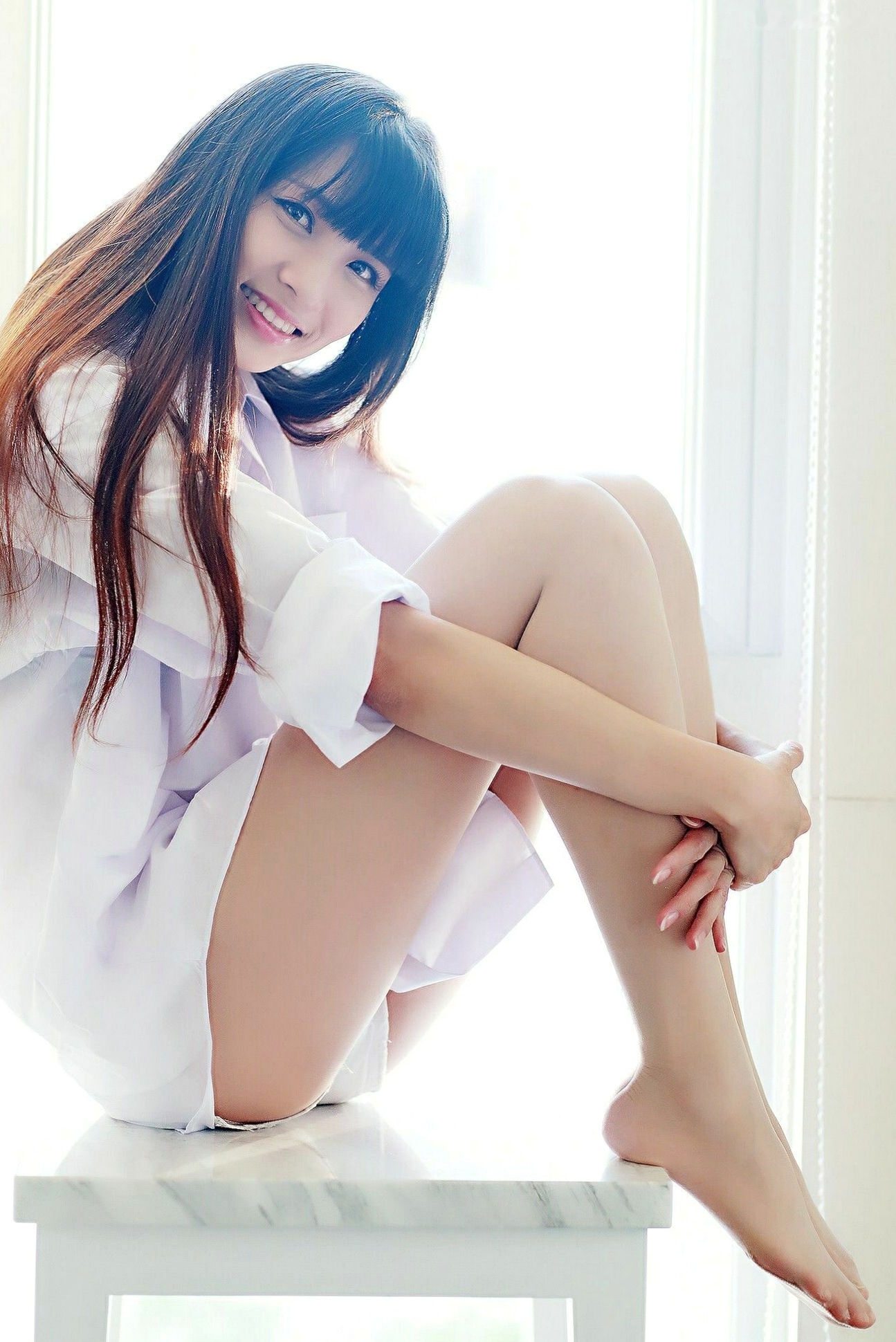 Gallery - 台湾女神蔡译心：棚拍五套诱惑写真合集，清纯校服与私房穿搭，展现极致气质与魅力[68P]台湾清纯私房照制服气质 蔡译心女神私房照_秀色女神 - image 3
