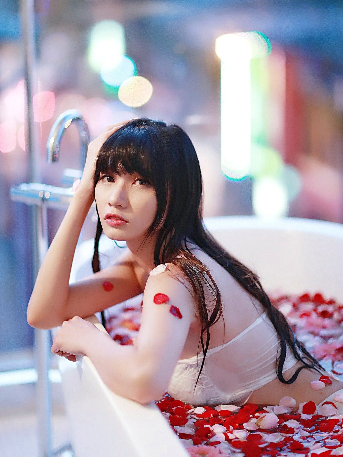 Gallery - 台湾女神蔡译心：棚拍五套诱惑写真合集，清纯校服与私房穿搭，展现极致气质与魅力[68P]台湾清纯私房照制服气质 蔡译心女神私房照_秀色女神 - image 6