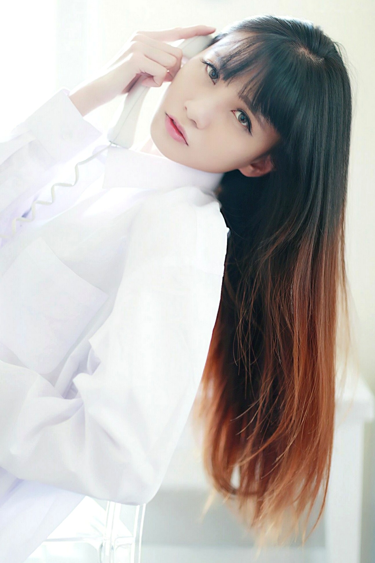 Gallery - 台湾女神蔡译心：棚拍五套诱惑写真合集，清纯校服与私房穿搭，展现极致气质与魅力[68P]台湾清纯私房照制服气质 蔡译心女神私房照_秀色女神 - image 13