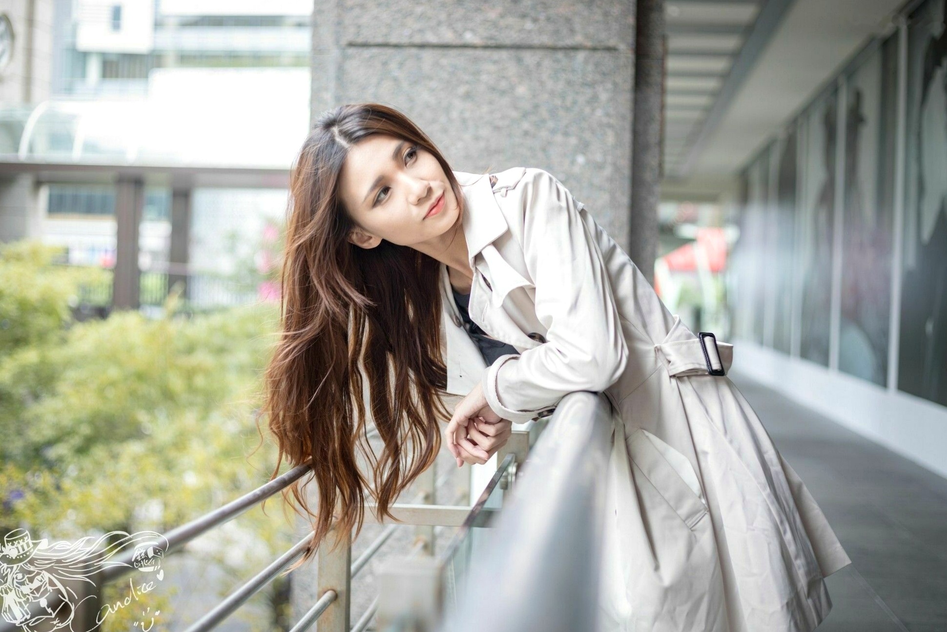 Gallery - 台湾正妹蔡译心户外写真：青春学院风校服与简约时尚街拍，尽显修长美腿与纤细骨感美台湾街拍校服骨感美腿气质户外清新 蔡译心女神私房照_秀色女神 - image 82