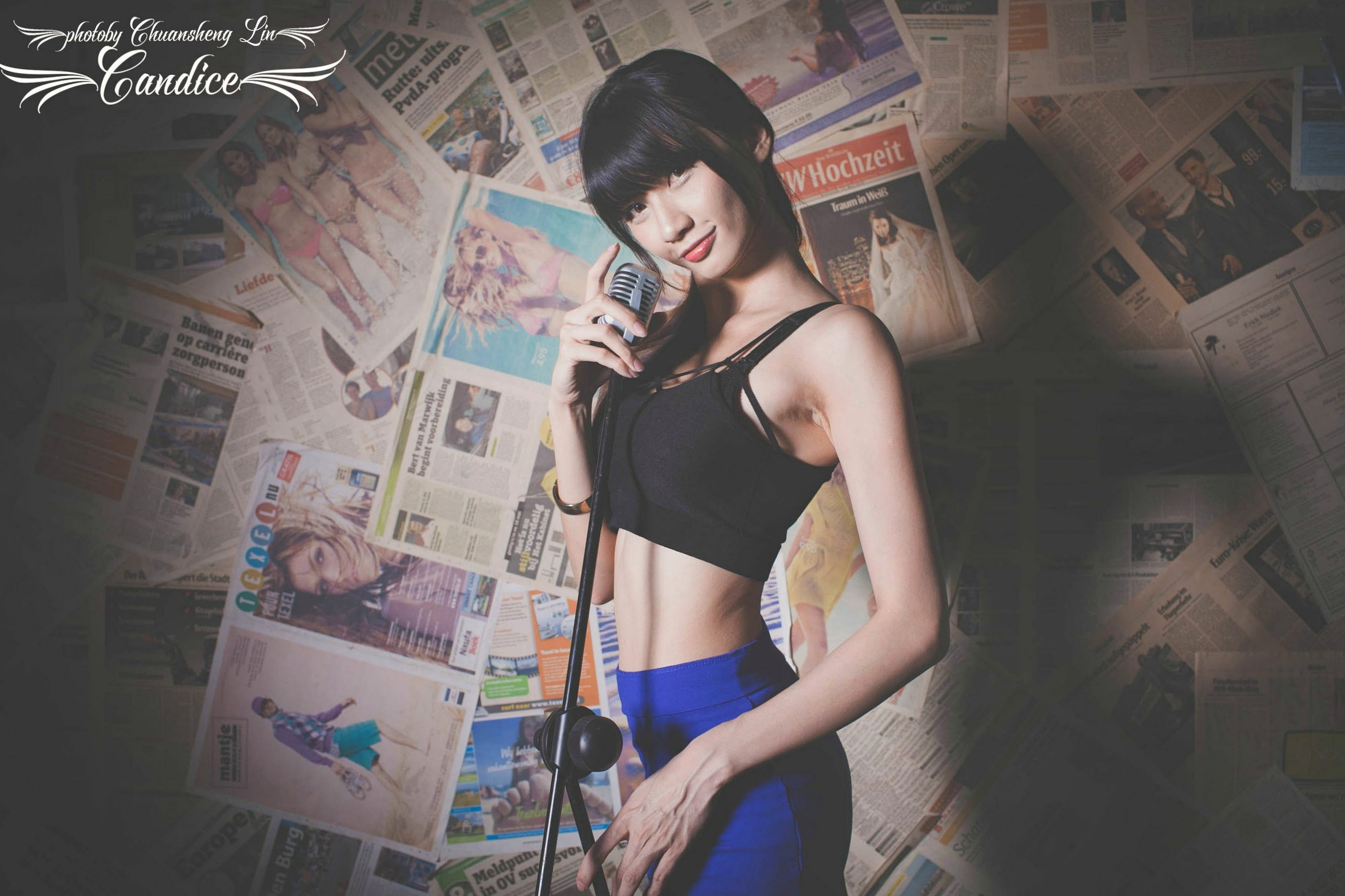 Gallery - 台湾正妹蔡译心高冷御姐范棚拍写真，黑丝美腿搭配包臀裙诱惑无限，修长骨感身材尽显名模气质台湾气质冷艳黑丝美腿 蔡译心女神私房照_秀色女神 - image 88