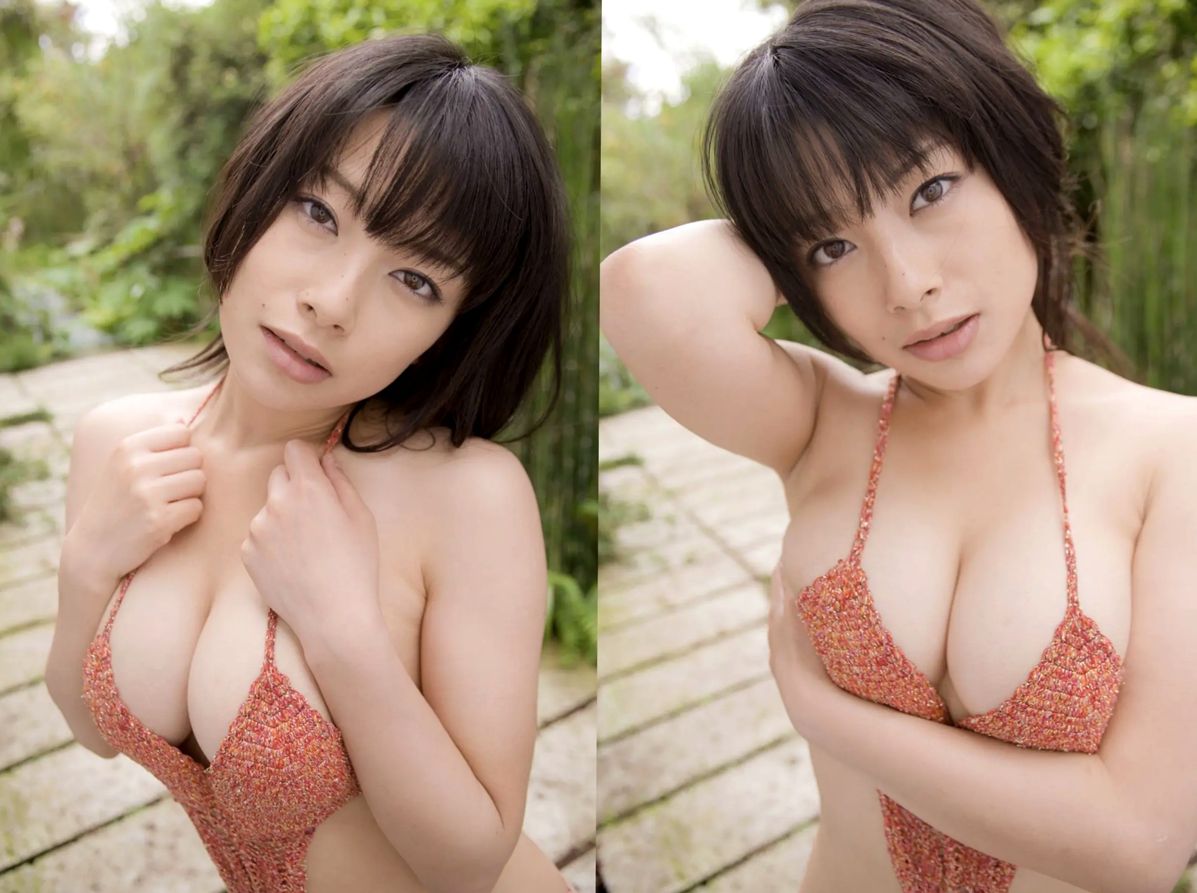 Gallery - 春野恵 - やわらかい玩具 日本女神浴室湿身比基尼性感写真日本比基尼湿身诱惑人间胸器 春野惠女神私房照_秀色女神 - image 12