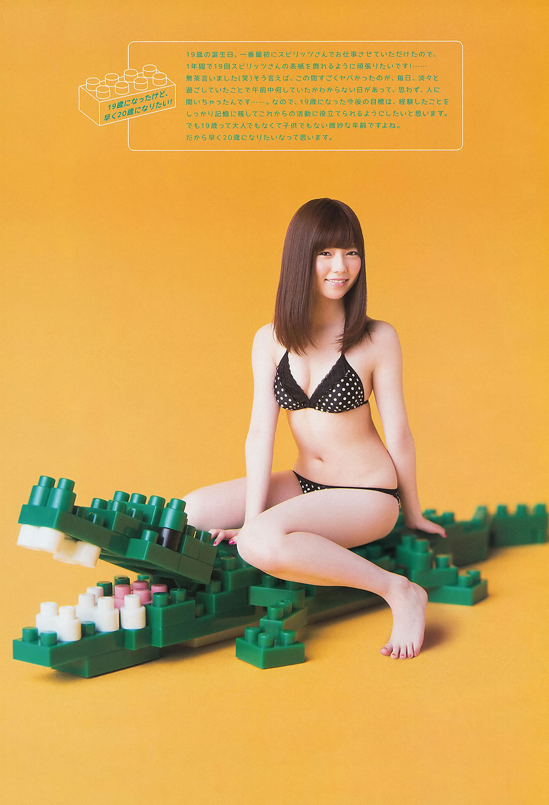 [Weekly Big Comic Spirits]高清写真图2013 No.18-23 工藤遥 岛崎遥香 山岸舞彩