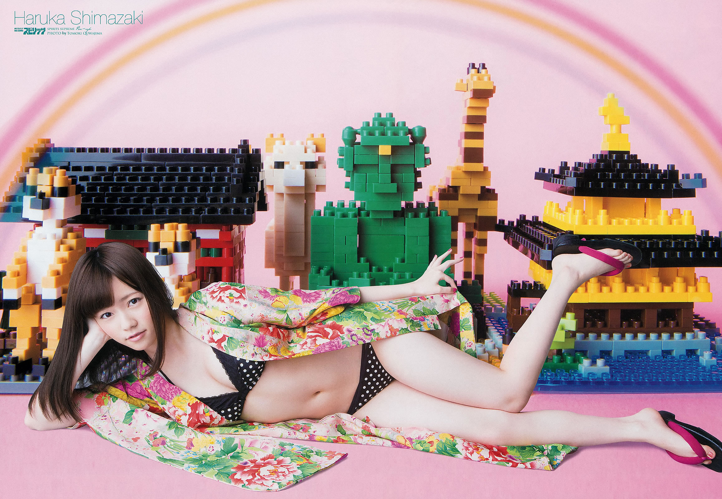 [Weekly Big Comic Spirits]高清写真图2013 No.18-23 工藤遥 岛崎遥香 山岸舞彩