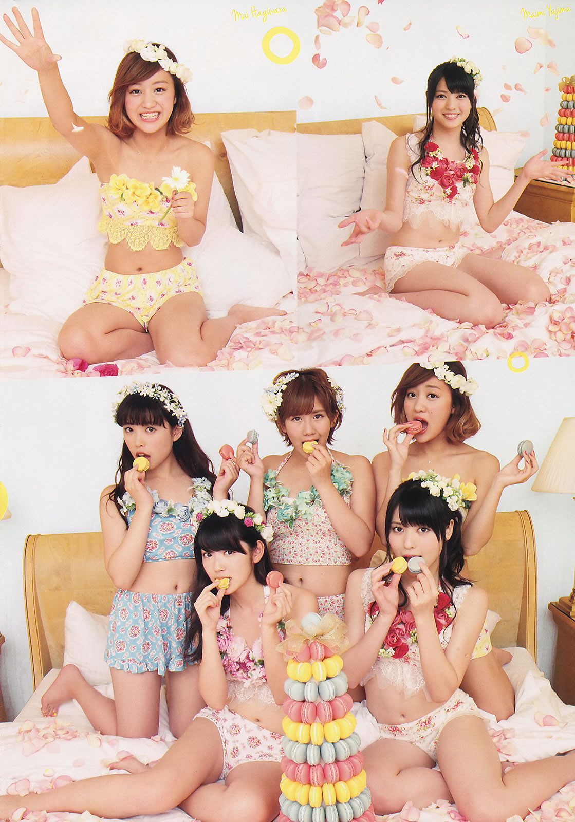 [Weekly Big Comic Spirits]高清写真图2013 No.40-43 ℃-ute Miwa 白石麻衣 山岸舞彩