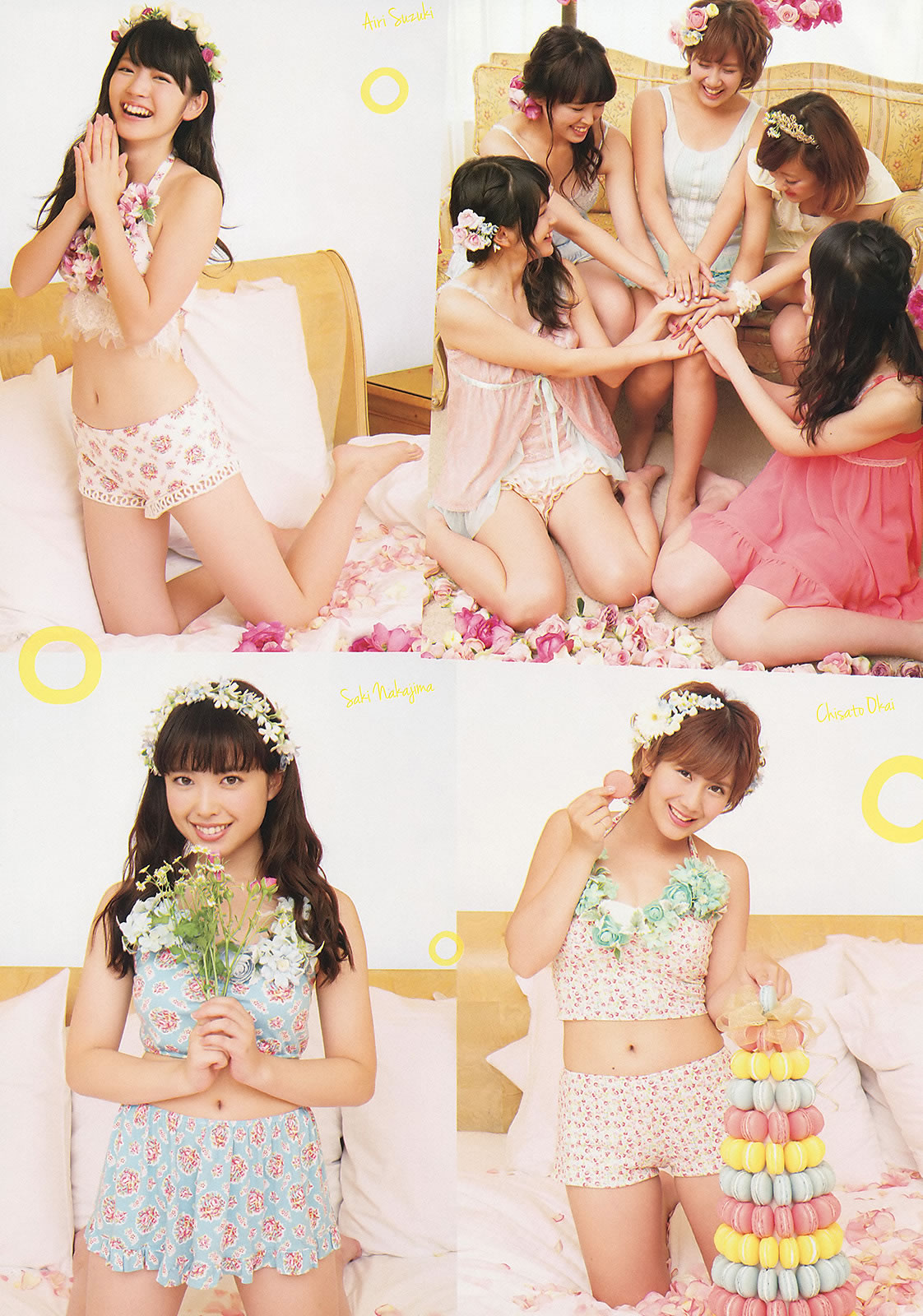 [Weekly Big Comic Spirits]高清写真图2013 No.40-43 ℃-ute Miwa 白石麻衣 山岸舞彩